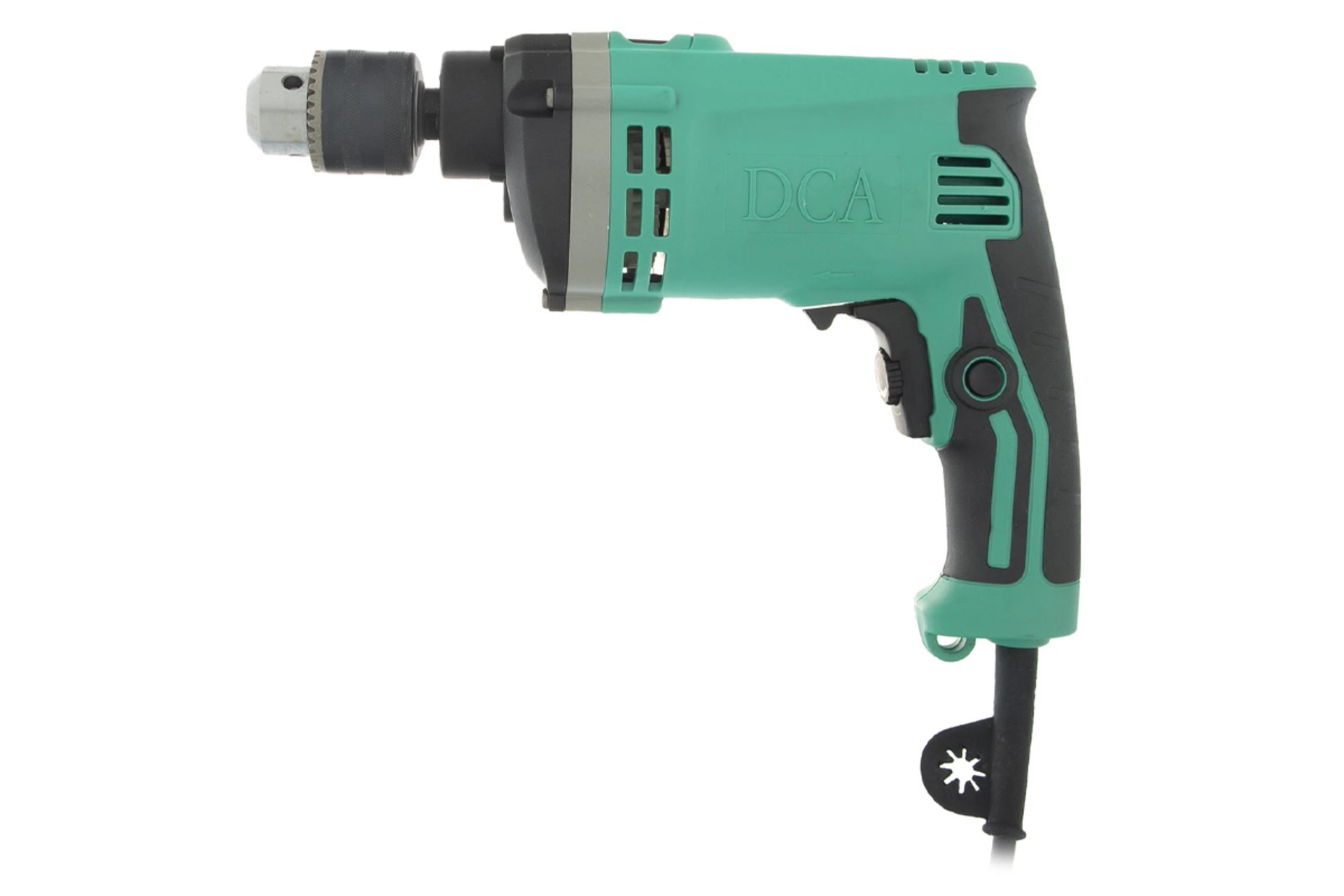 نمای کنار دریل چکشی برقی دی سی ای AZJ16