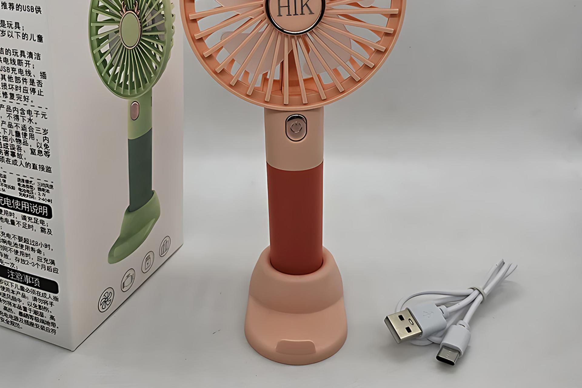 پنکه کوچک هایک HIK ADYI-ZB122 به همراه جعبه و کابل شارژ