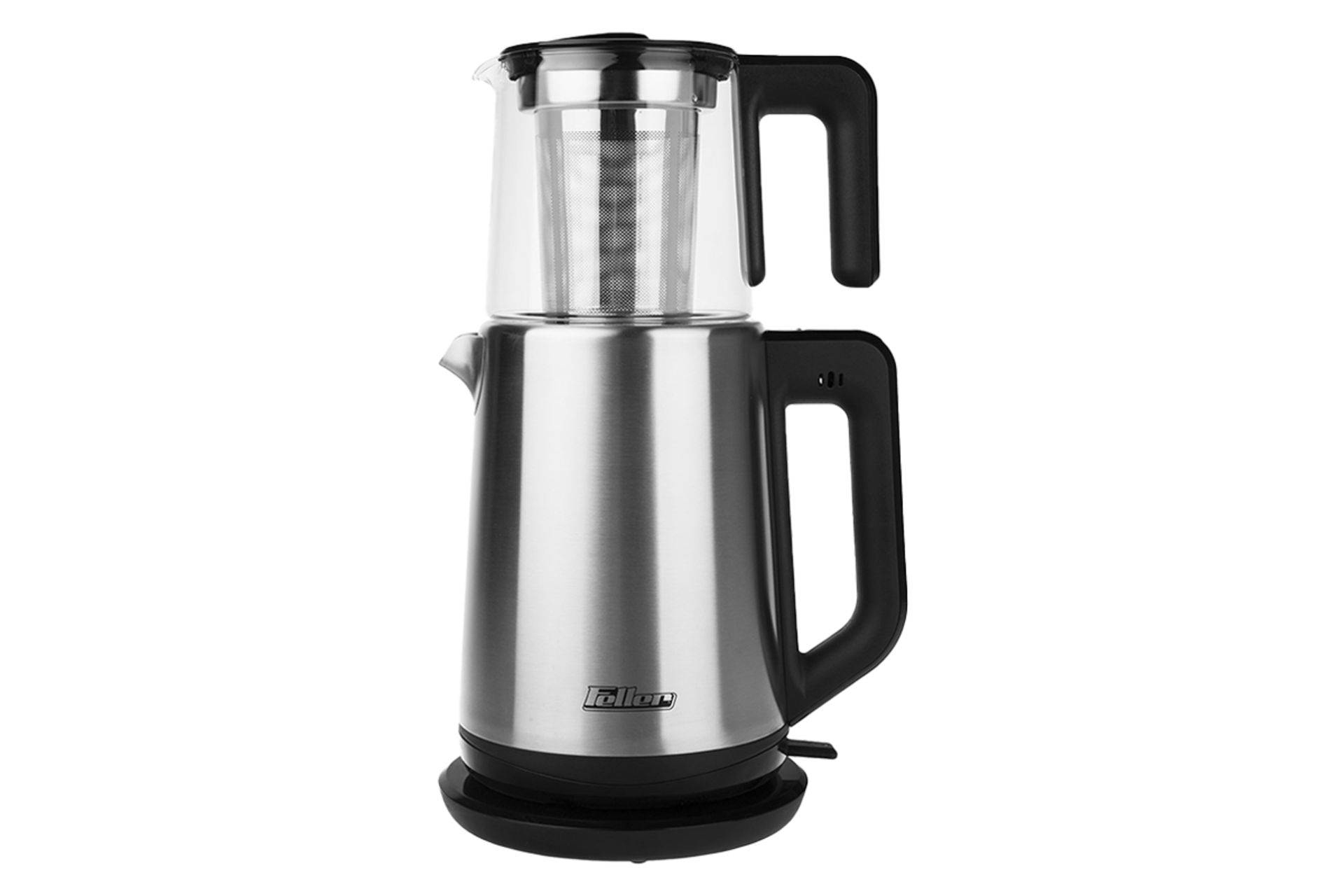 نمای کلی چای ساز فلر TS 060 با نمایش قوری و کتری