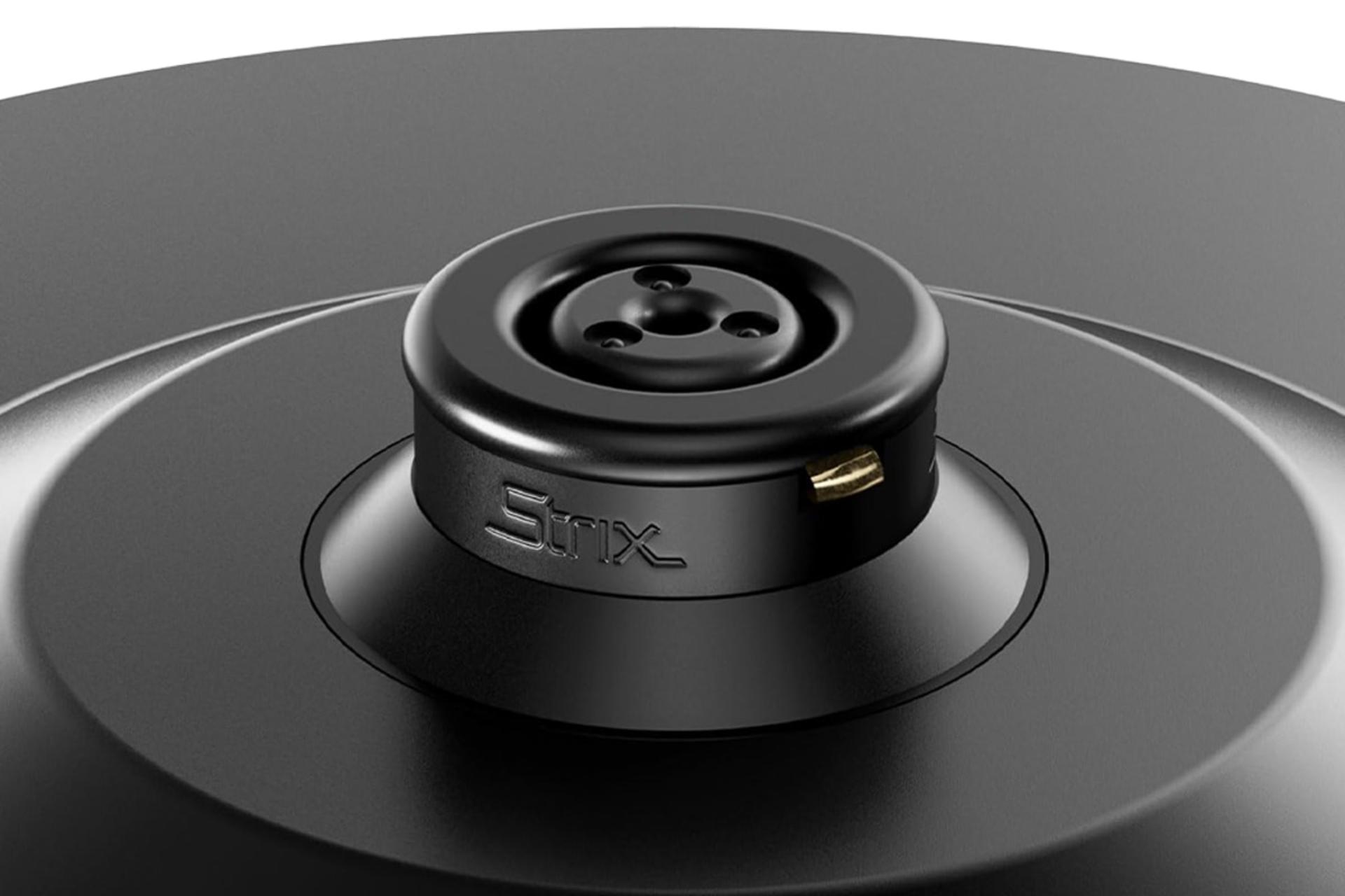 نمای نزدیک چای ساز فلر TS 600 با نمایش المنت و استند