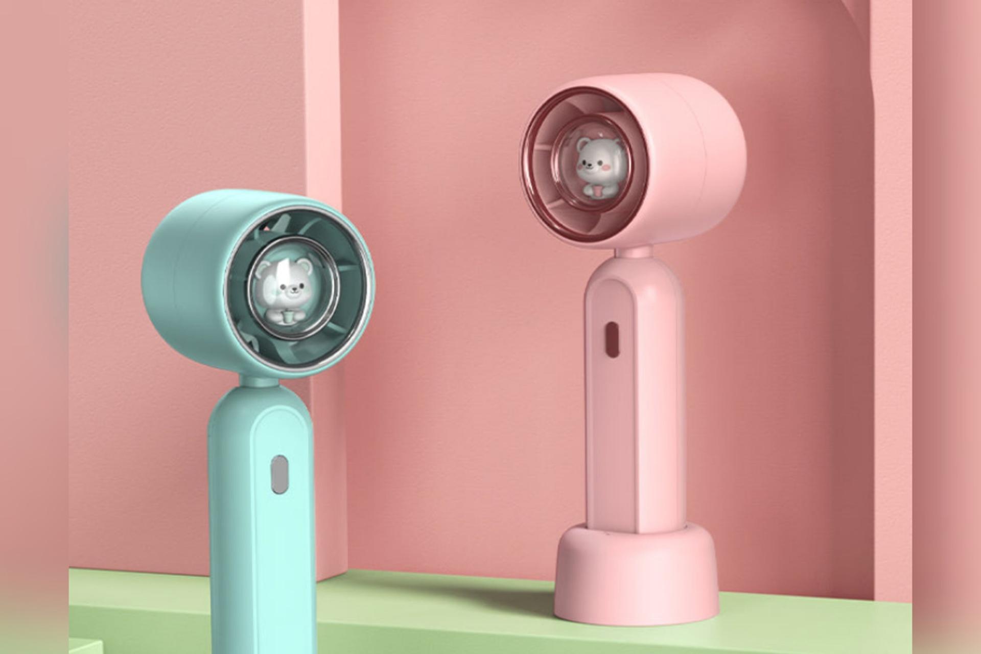 نمای کناری پنکه کوچک جوی روم Joyroom JR-CY454