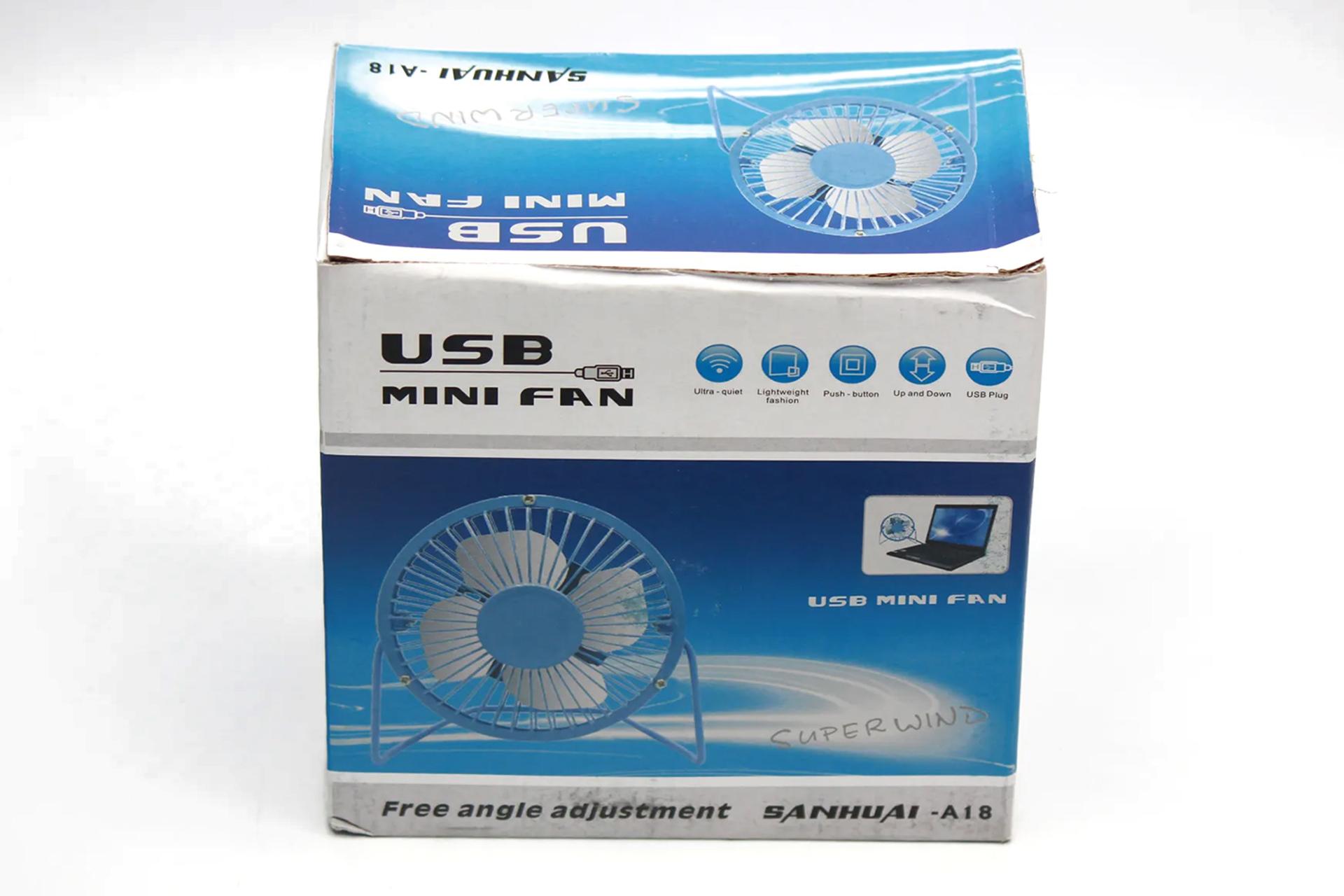جعبه پنکه کوچک سانهوایی Sanhuai A18