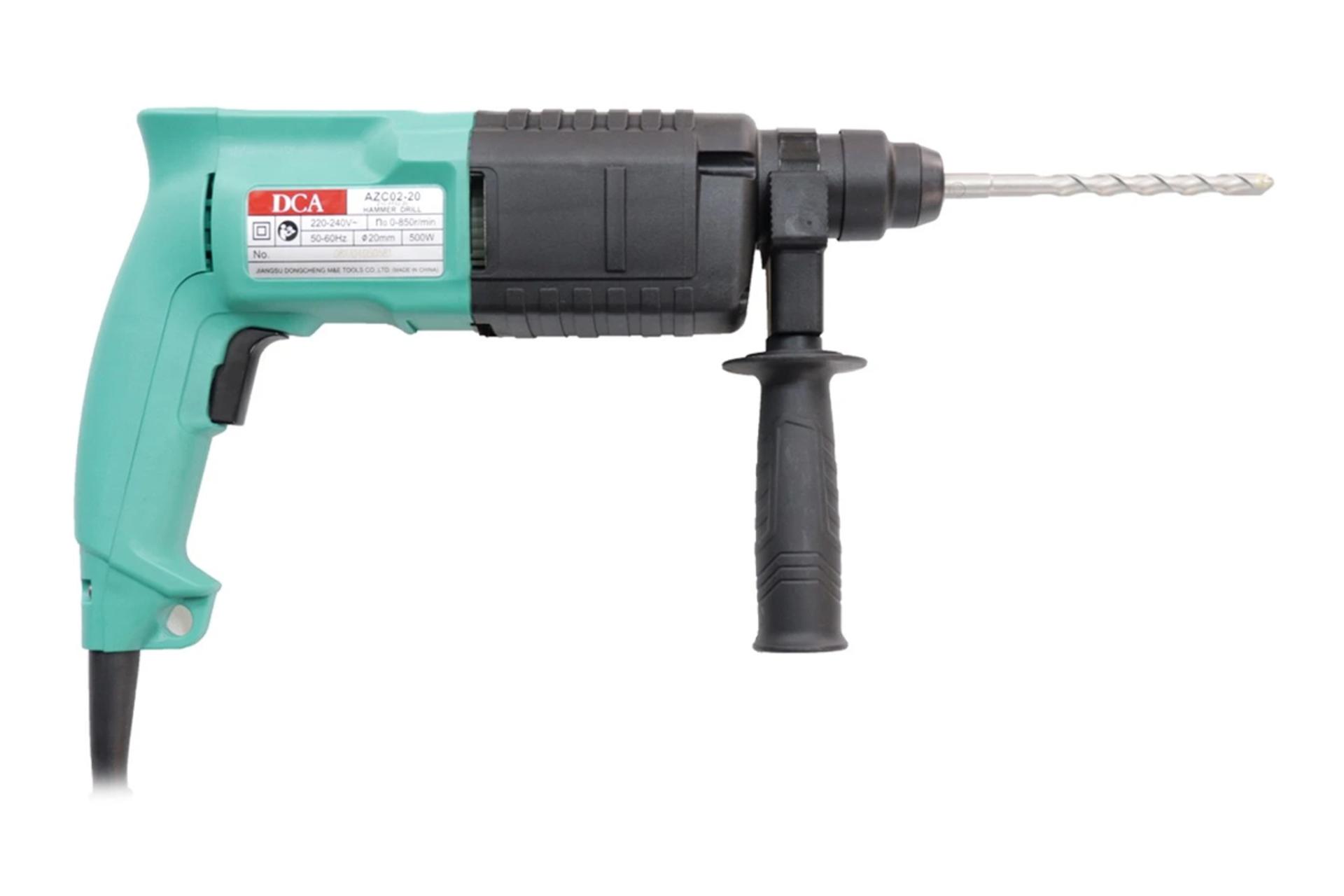 ابعاد و اندازه دریل بتن کن برقی دی سی ای AZC02-20