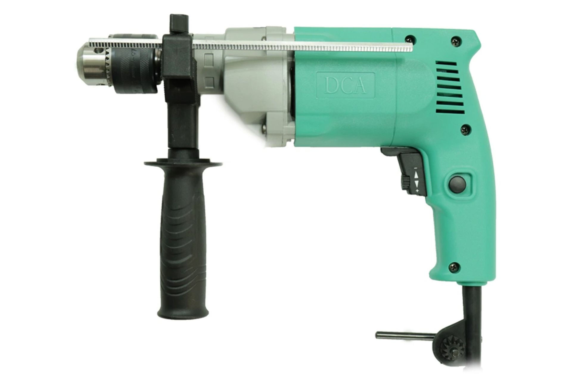 نمای کنار دریل چکشی برقی دی سی ای AZJ03-13