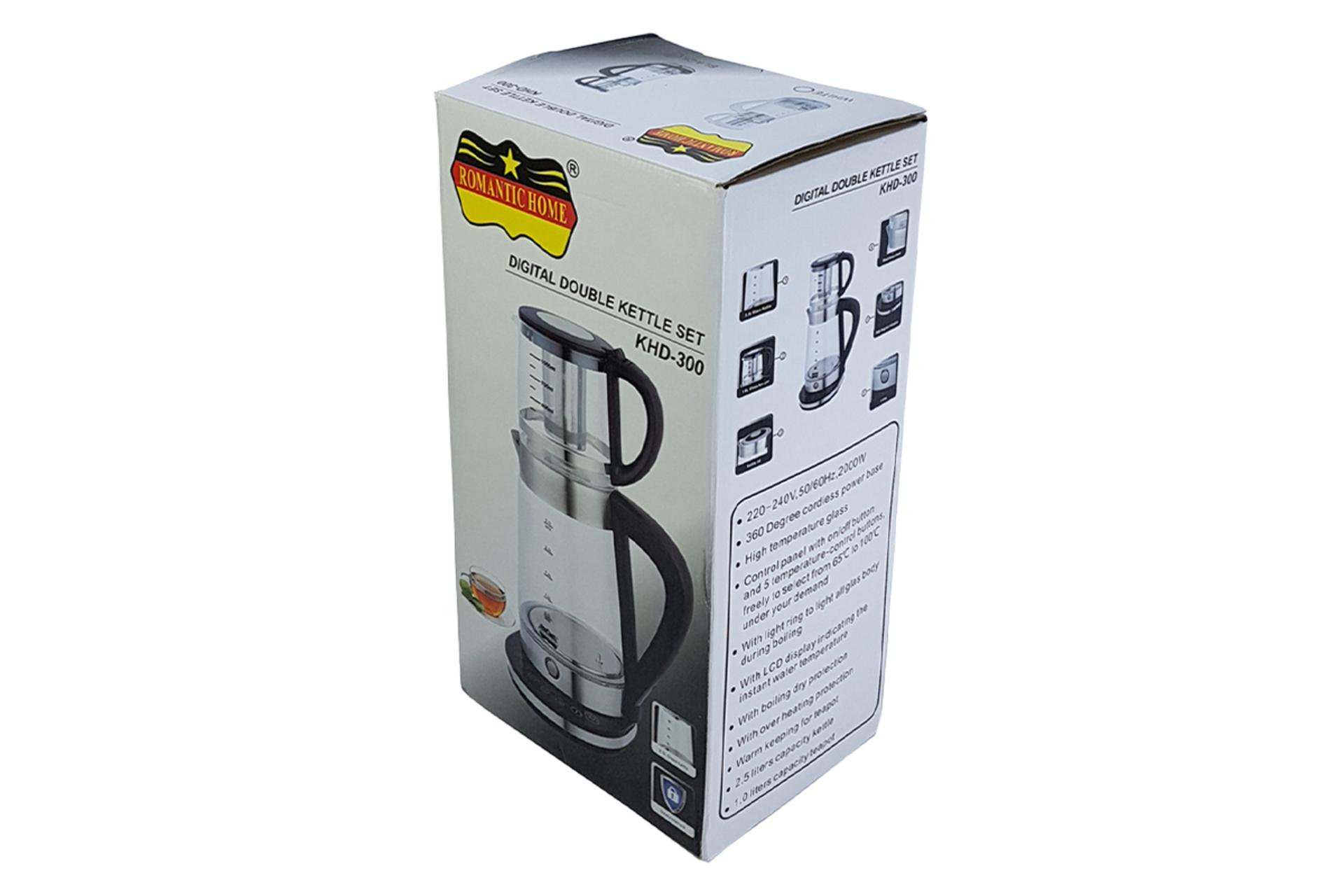 جعبه چای ساز رمانتیک هوم KHD-300