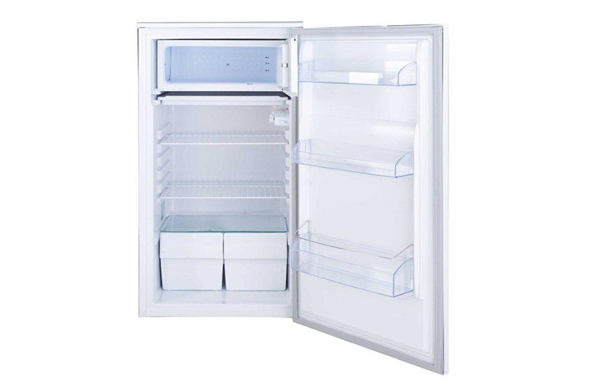 یخچال فریزر هیمالیا Himalia HS7 نمای داخل رنگ سفید