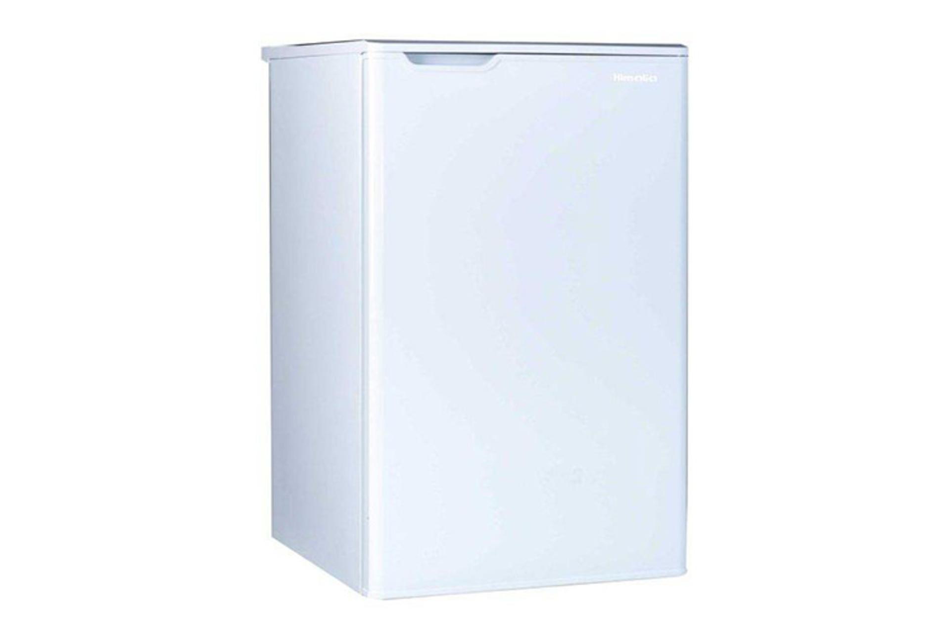 یخچال فریزر هیمالیا Himalia HS7 نمای جلو و جانبی رنگ سفید