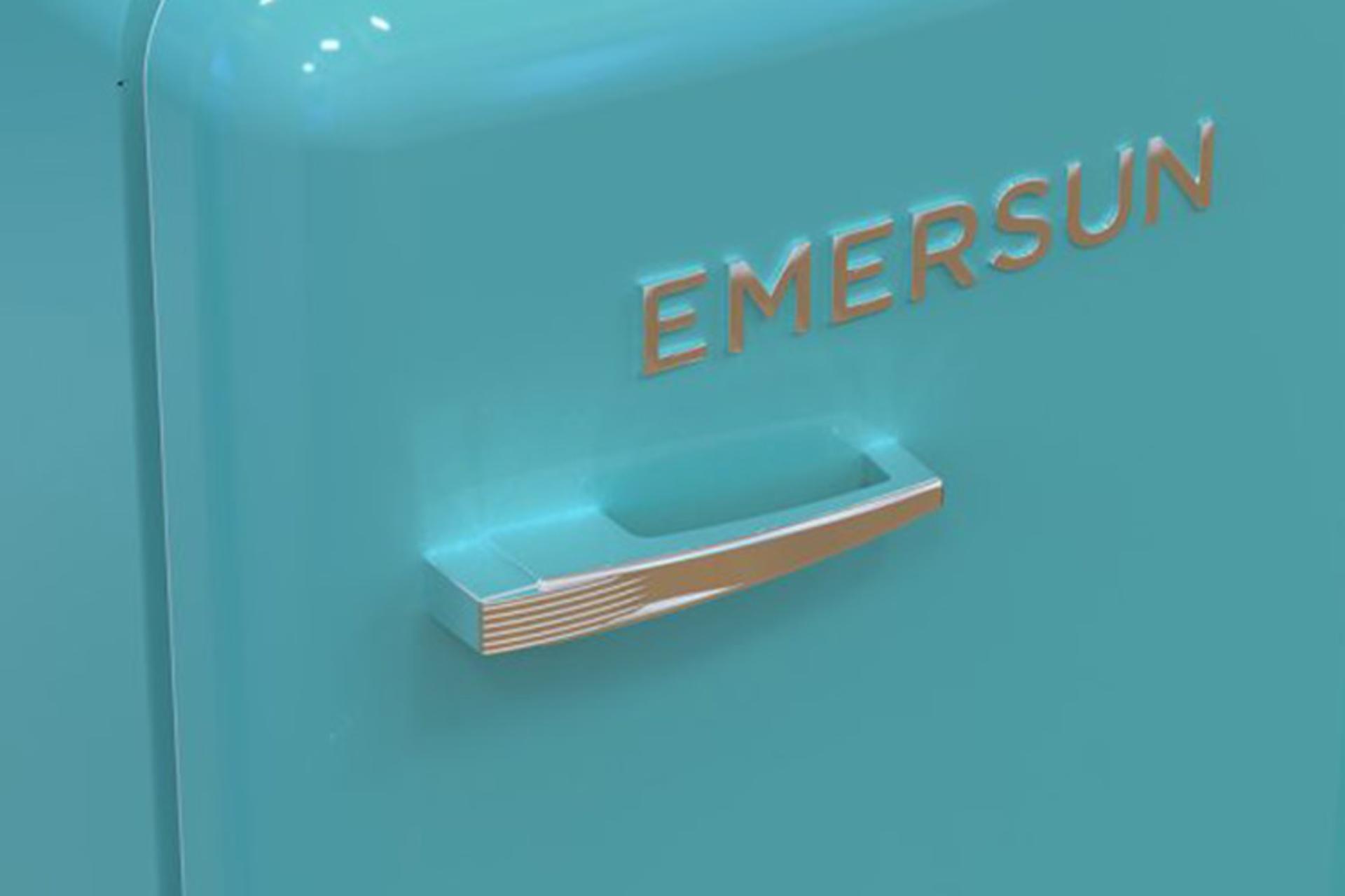 یخچال فریزر امرسان Emersun R10CLA نمای دستگیره درب