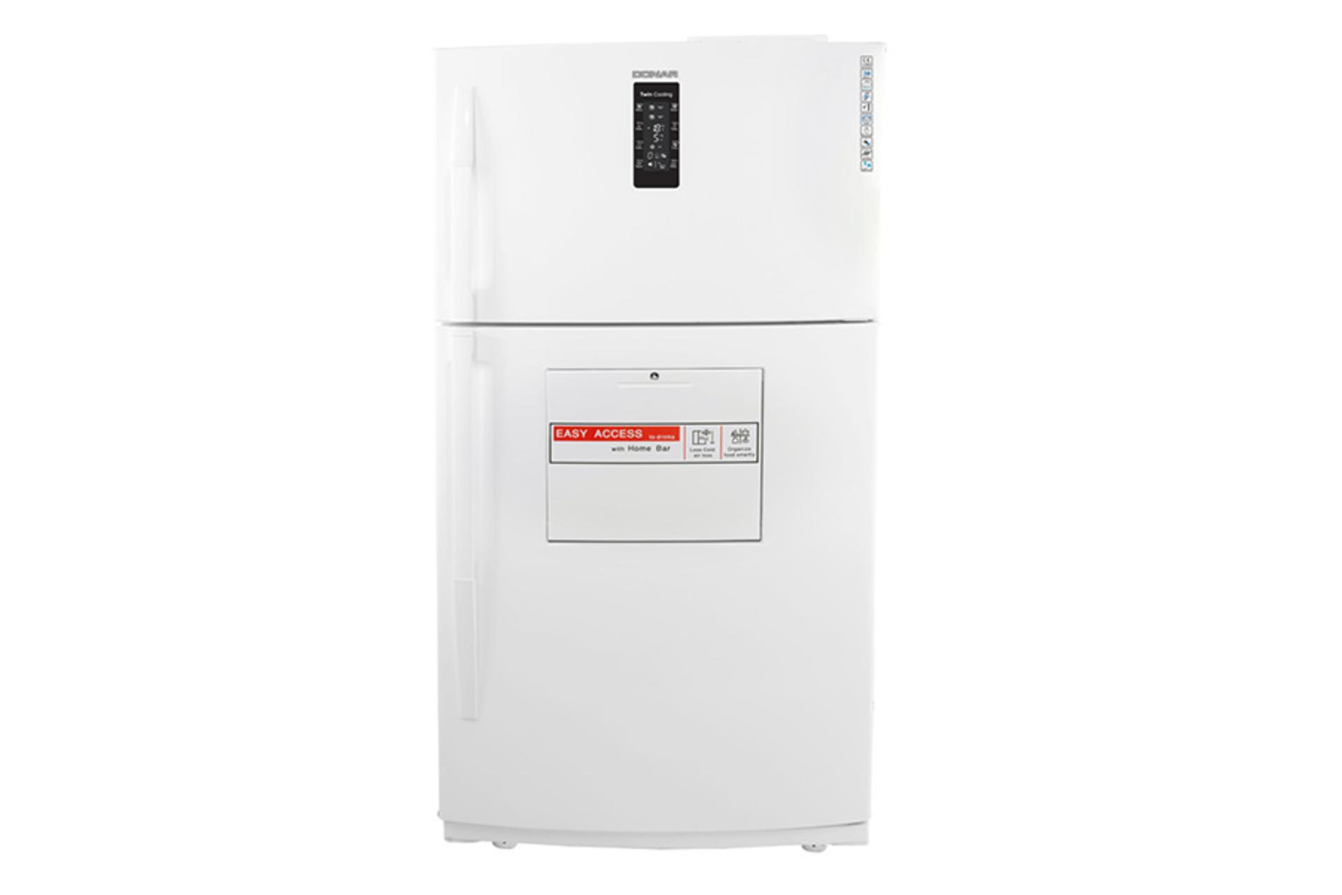 یخچال فریزر دونار Donar DNH32 Wide نمای جلو رنگ سفید