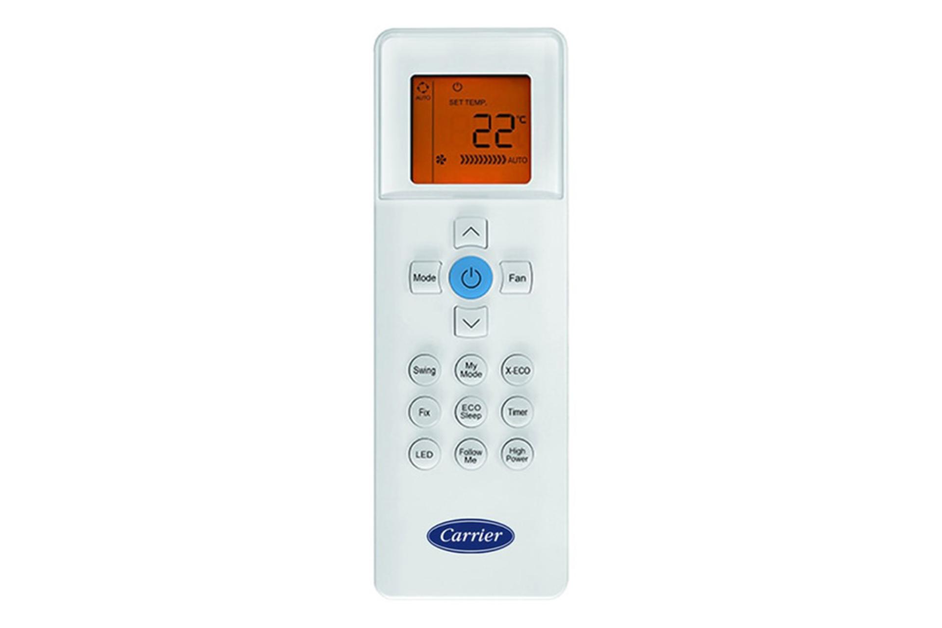 کولر گازی کریر Carrier 42QHG024H 38QHG024H ریموت کنترل