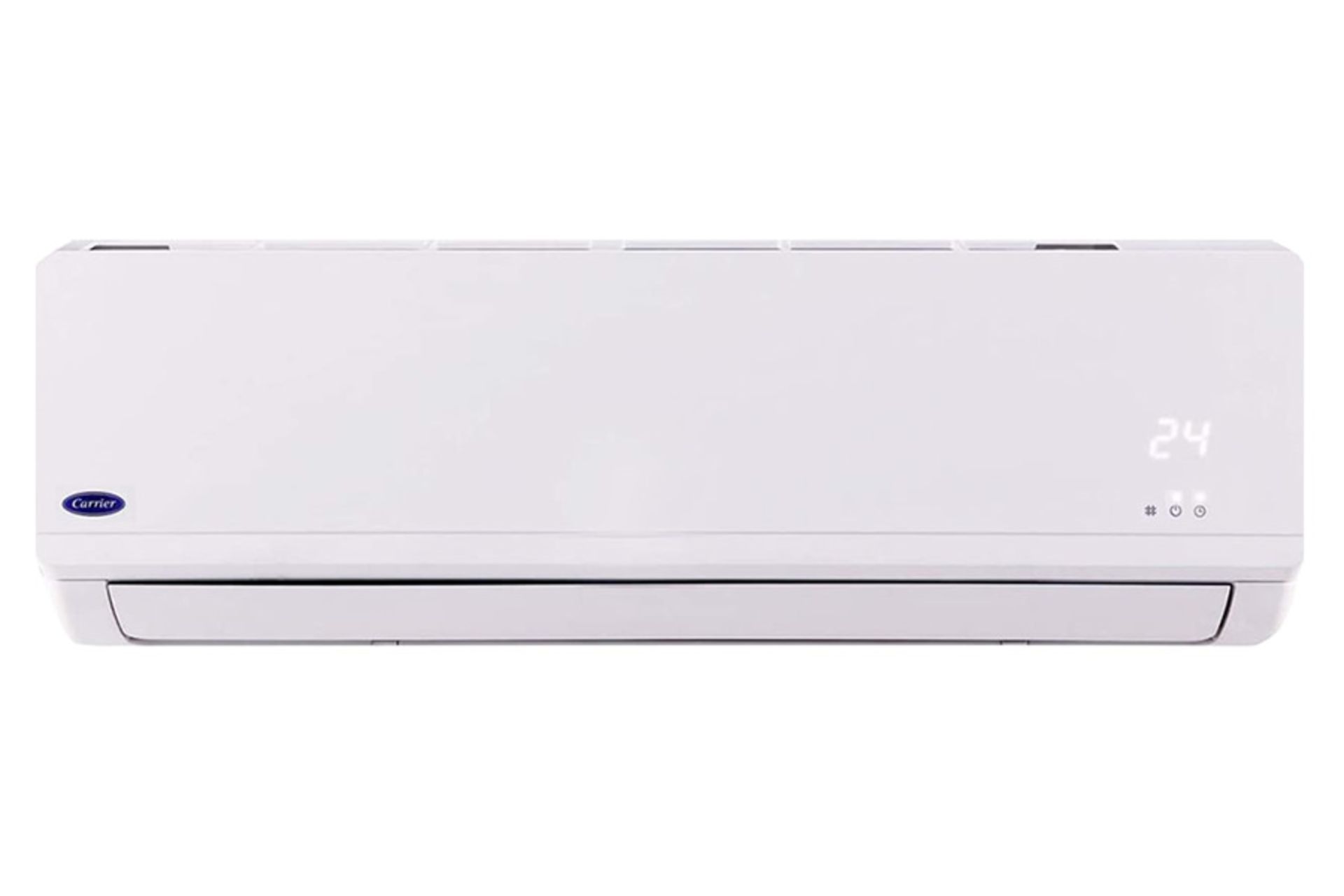 کولر گازی کریر Carrier 42QCF030733G 38QCF030733G نمای جلو