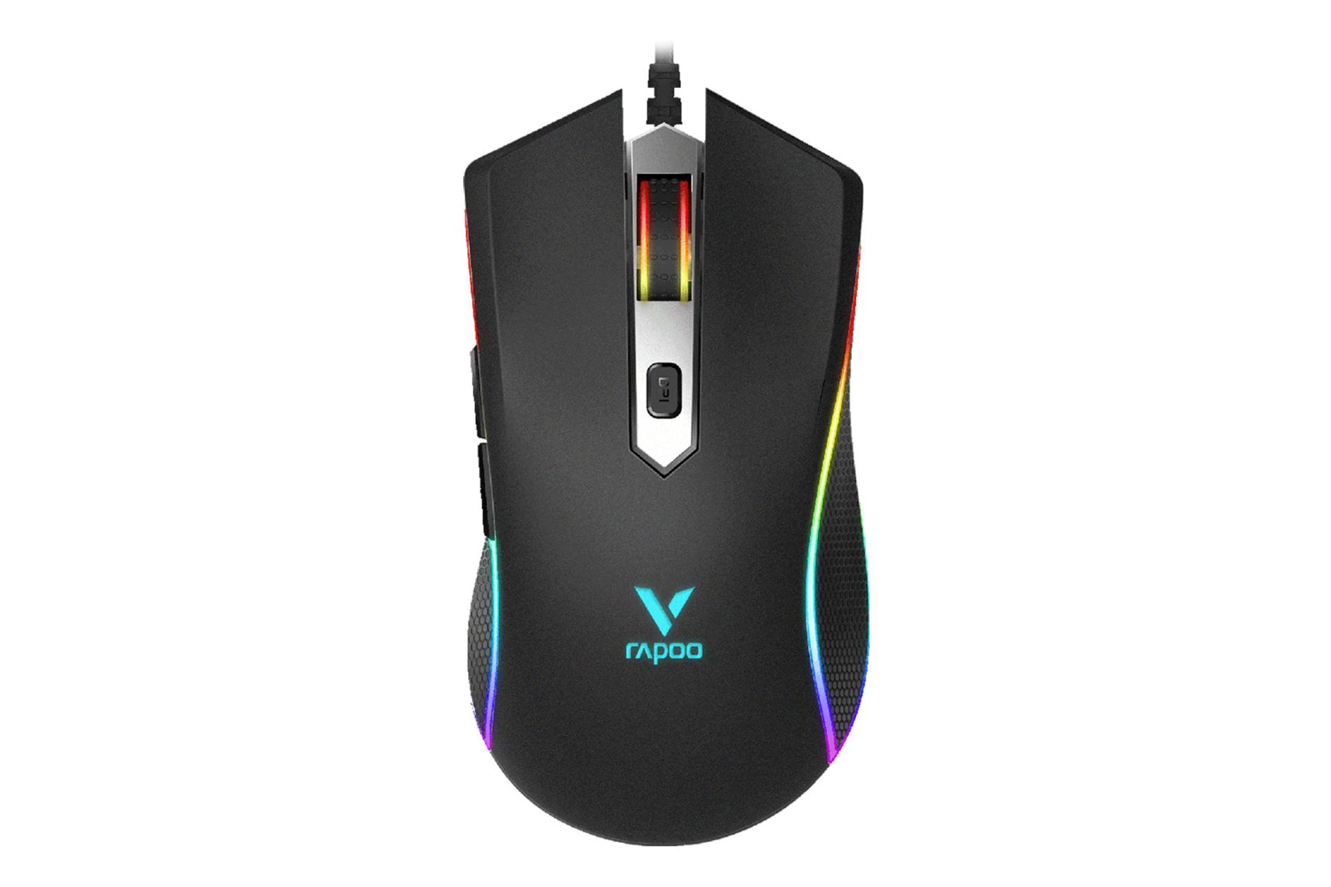 رنگ مشکی ماوس رپو Rapoo V28S 2022