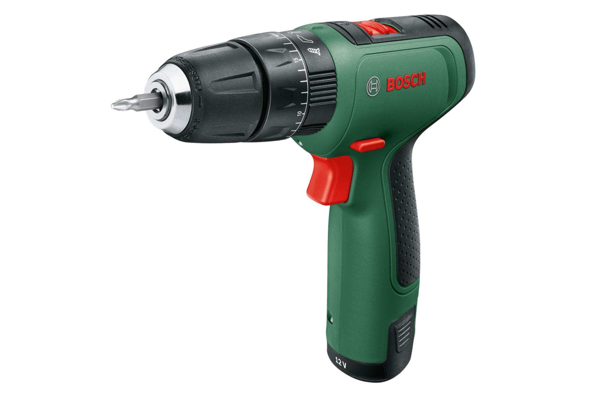 ابعاد و اندازه دریل چکشی شارژی بوش Easy Impact 1200