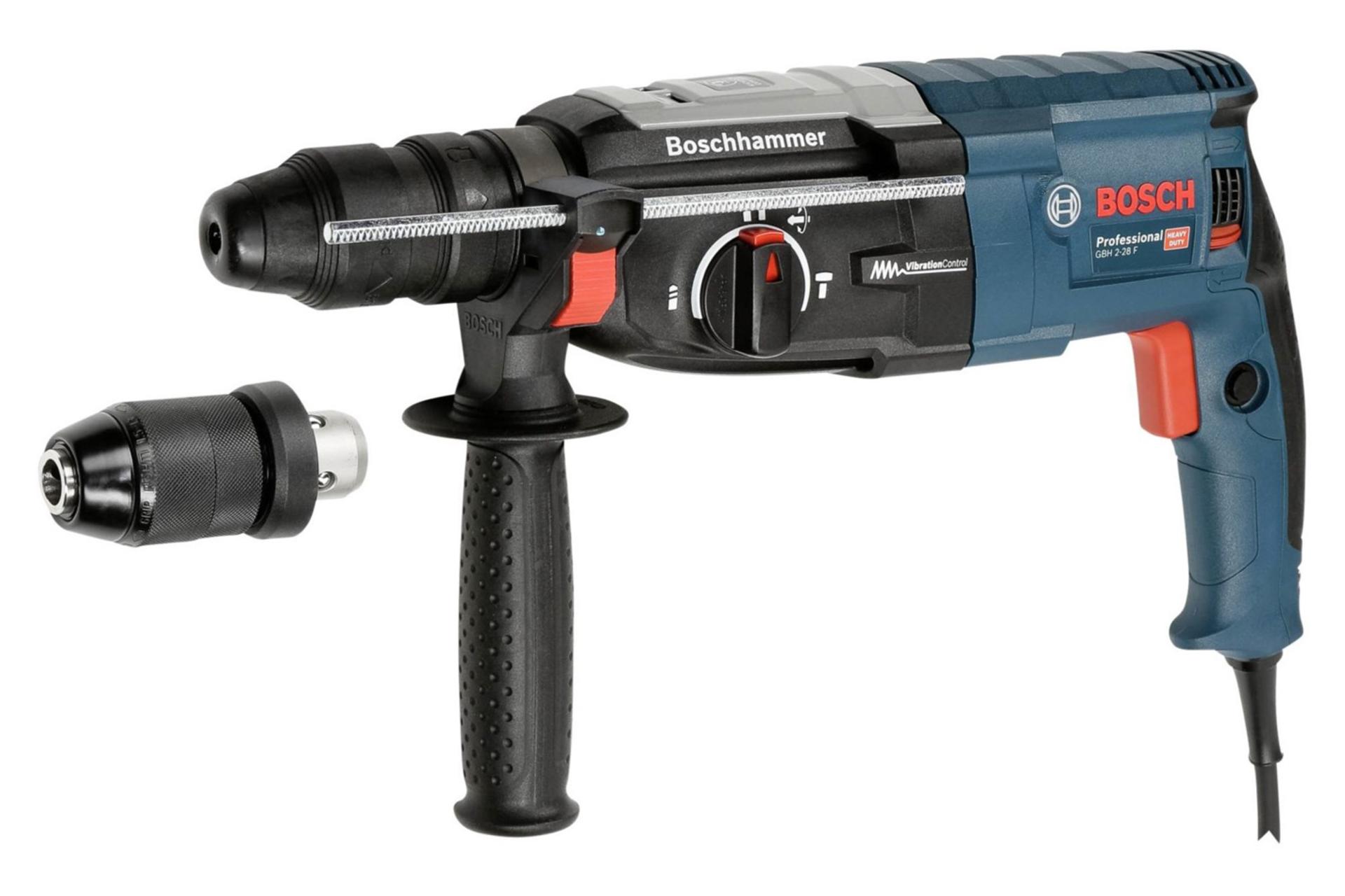 ابعاد و اندازه دریل بتن کن برقی بوش GBH 2-28 F