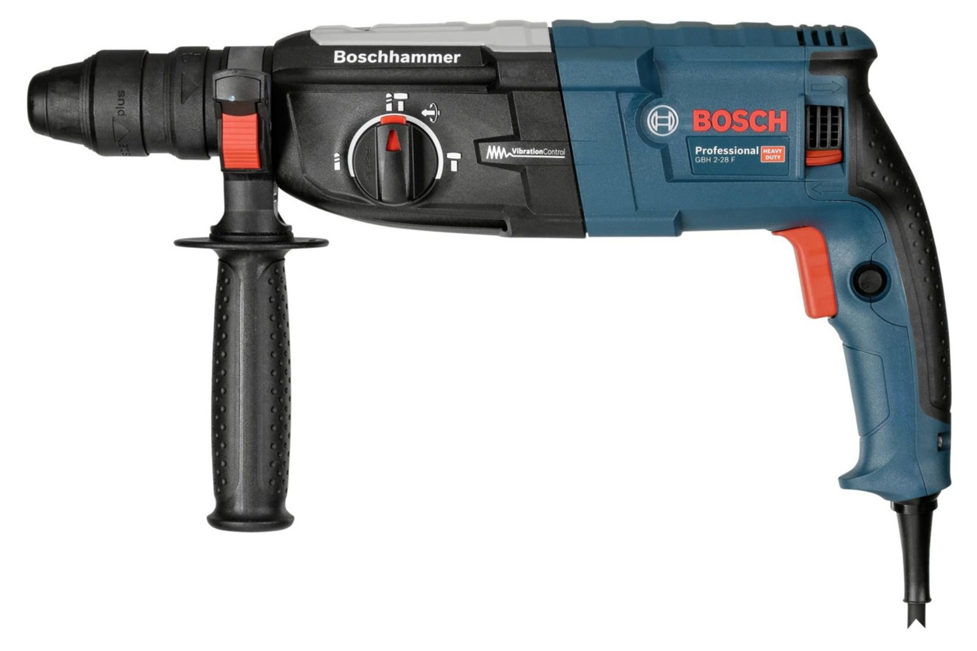 نمای کنار دریل بتن کن برقی بوش GBH 2-28 F