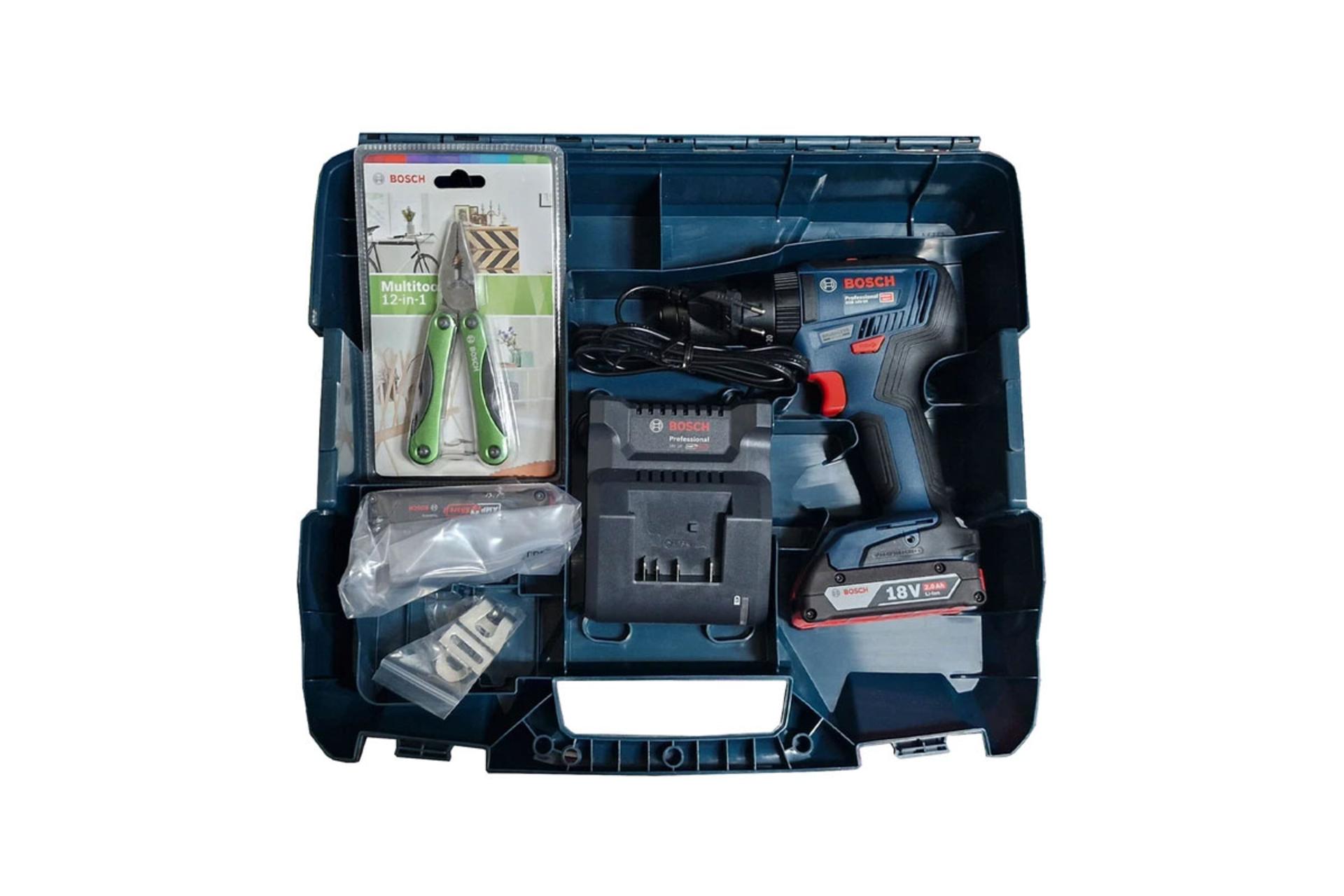 اقلام همراه دریل چکشی شارژی بوش GSB 18V-50