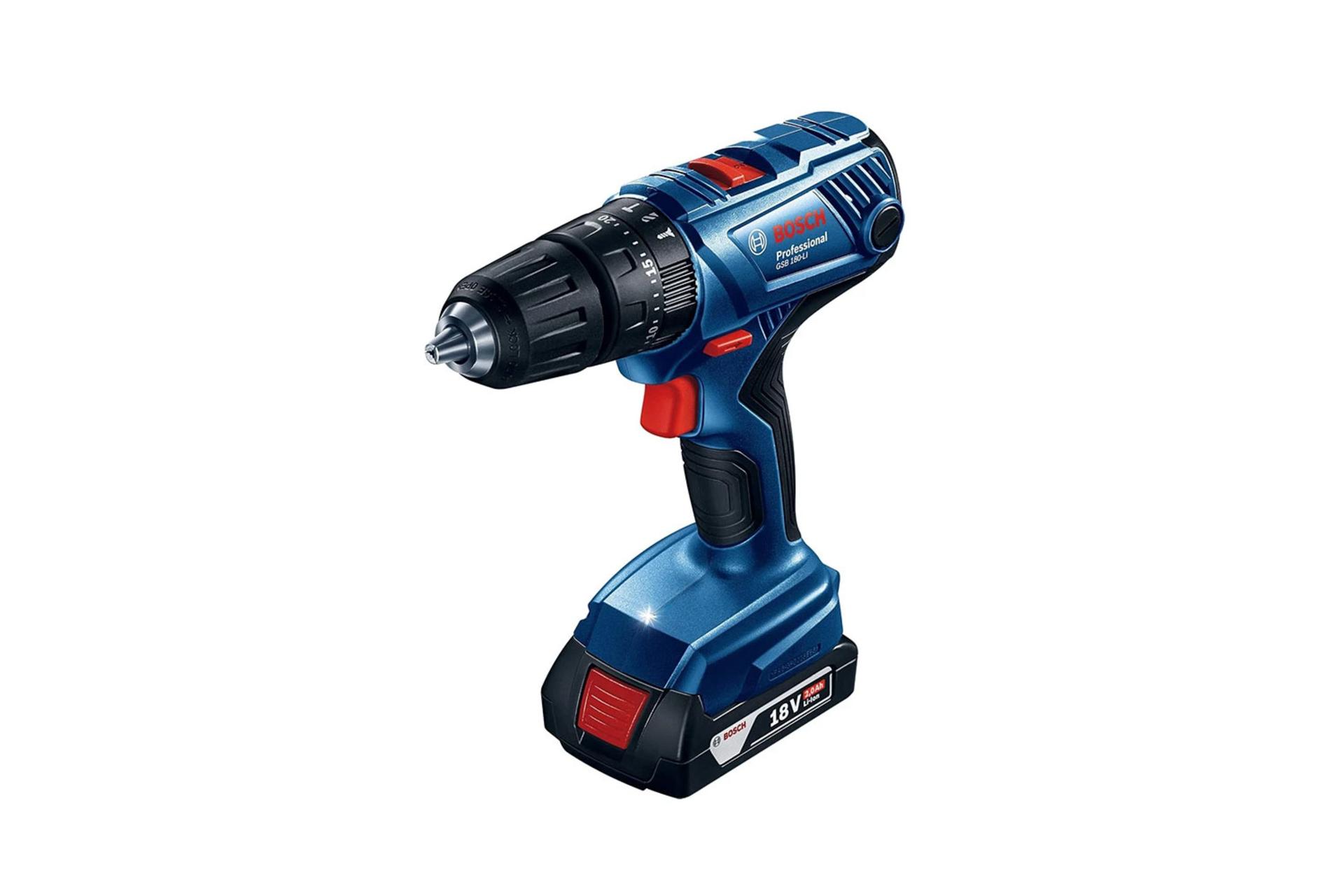 دریل چکشی شارژی بوش GSB 180-LI