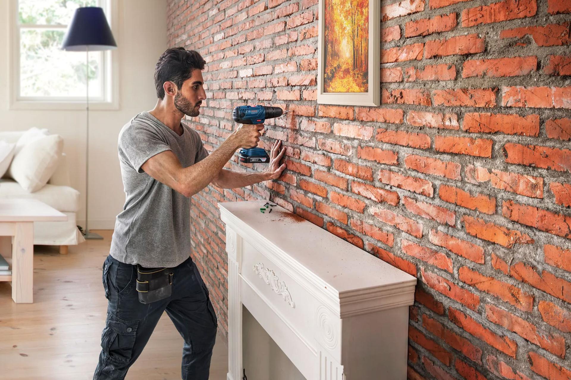 قدرت و توان دریل چکشی شارژی بوش GSB 180-LI