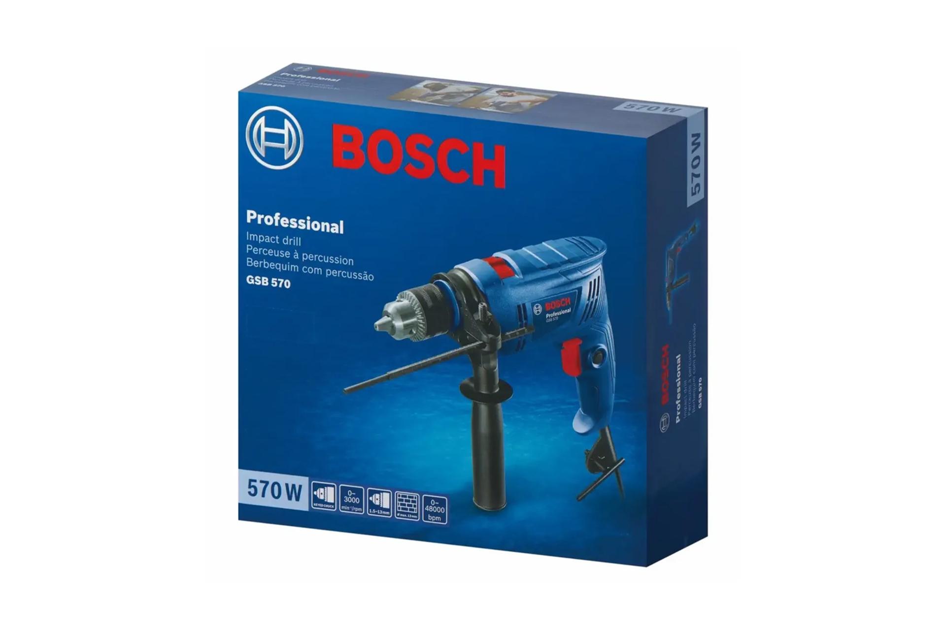 جعبه دریل چکشی برقی بوش GSB 570