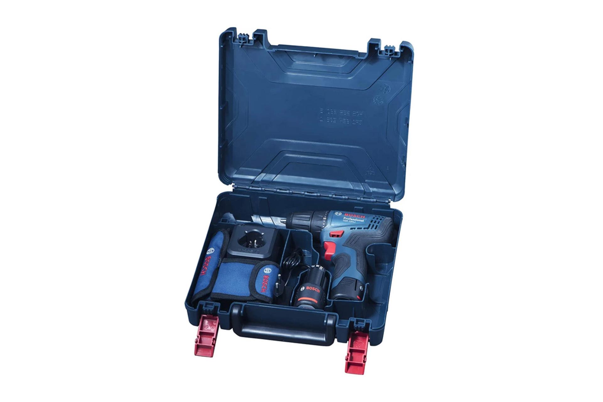 اقلام همراه دریل پیچ گوشتی شارژی بوش GSR 120-LI