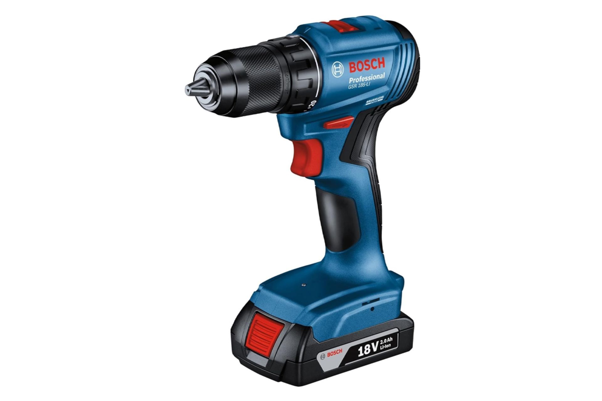 ابعاد و اندازه دریل پیچ گوشتی شارژی بوش GSR 185-LI