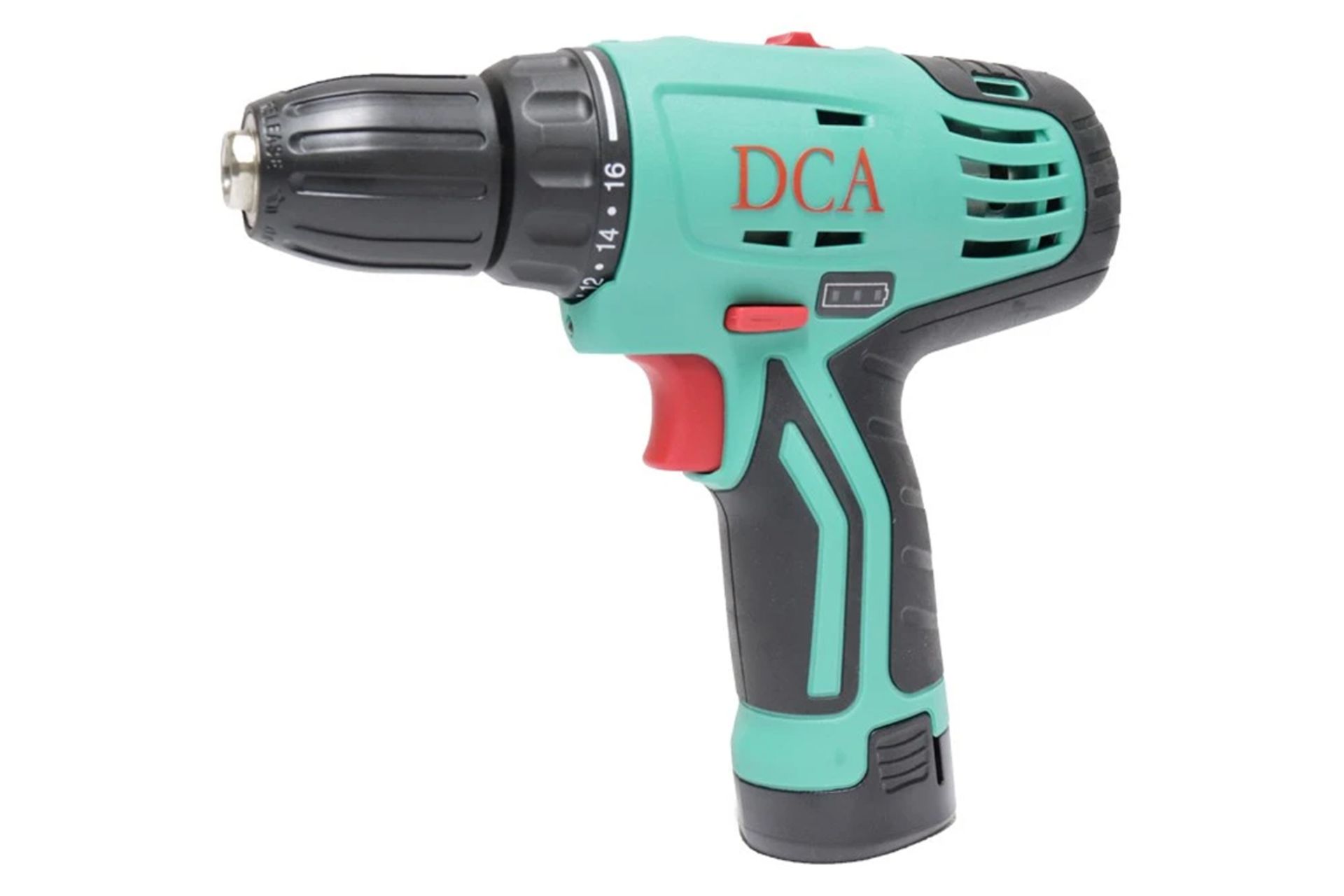 نمای کنار دریل پیچ گوشتی شارژی دی سی ای ADJZ10-10