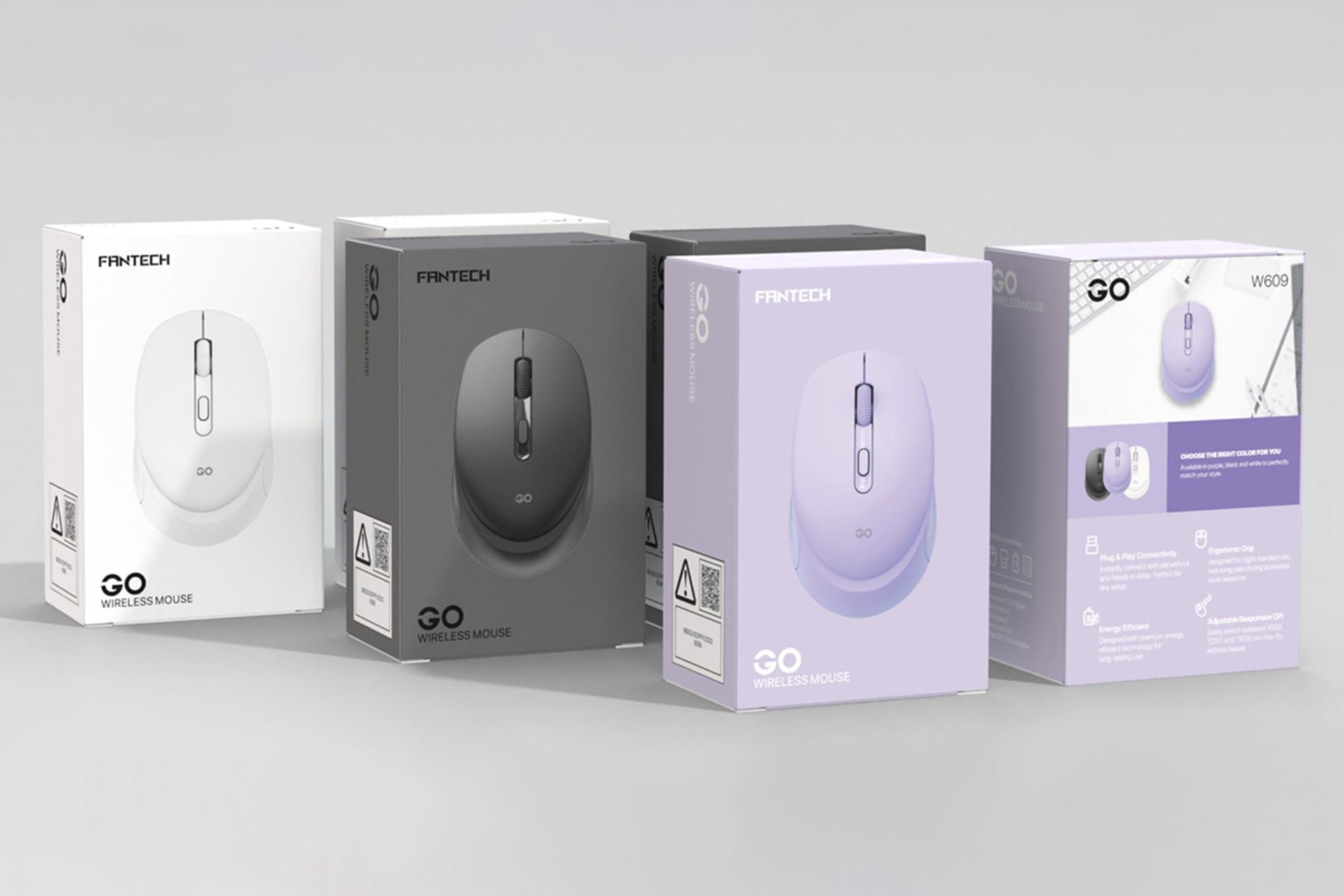 جعبه ماوس فنتک Fantech GO W609