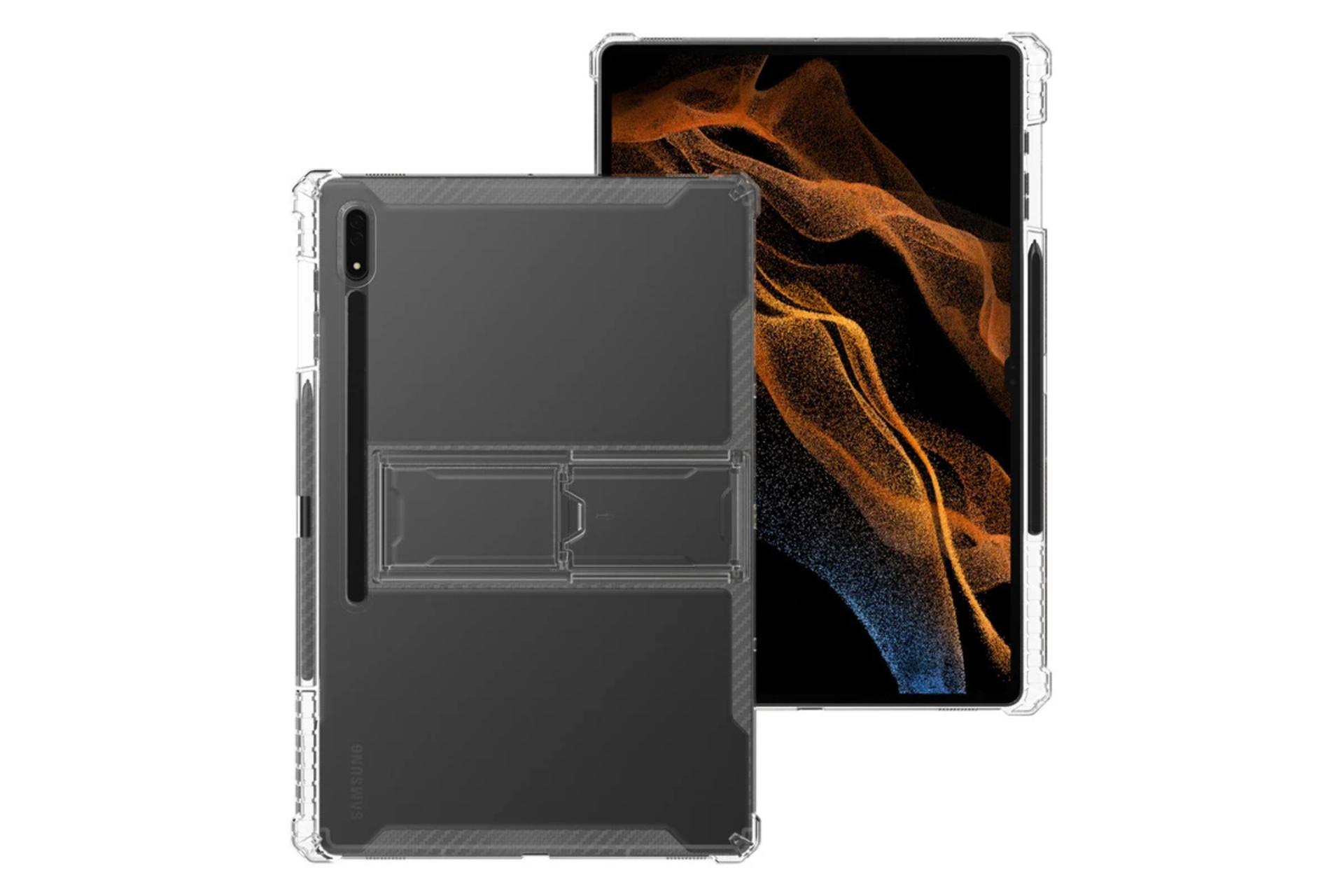 قاب تبلت بادیگارد مدل TPU Kickstand مناسب سامسونگ Galaxy Tab S9