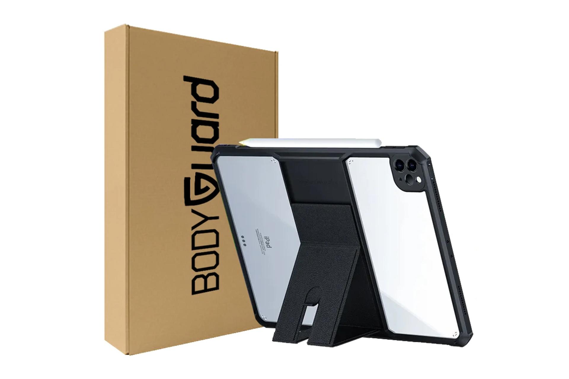 جعبه قاب تبلت بادیگارد مدل Kickstand مناسب اپل iPad Pro 11 2022 / 2021 / 2020 / 2018