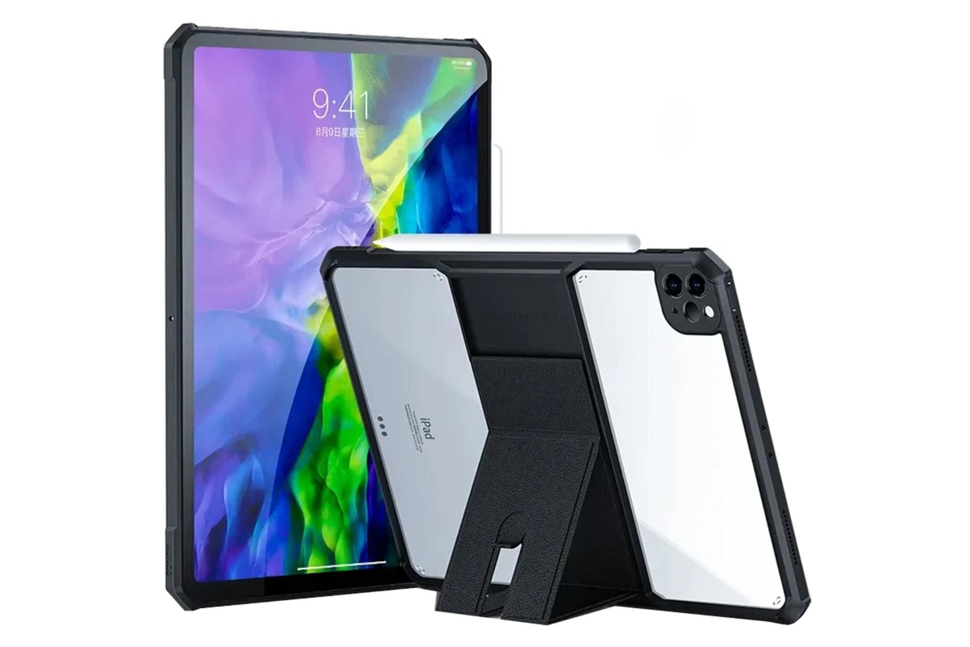 قاب تبلت بادیگارد مدل Kickstand مناسب اپل iPad Pro 11 2022 / 2021 / 2020 / 2018