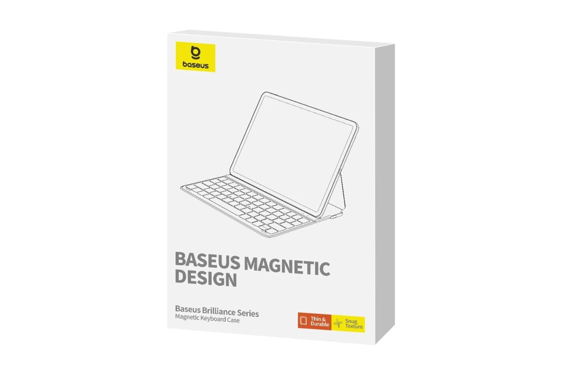 جعبه قاب تبلت کیف کلاسوری باسئوس مدل Brilliance مناسب اپل iPad Air 11 2024 / Air 2022 / 2020 / Pro 11 2022