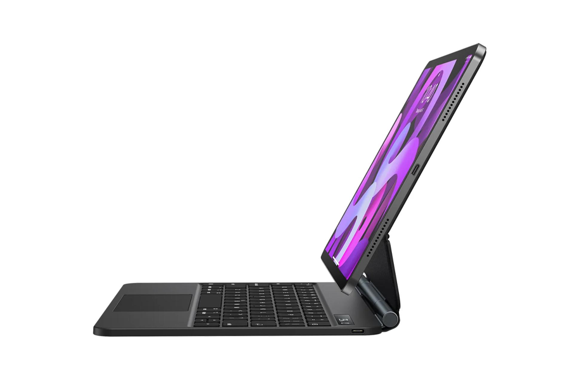 نمای کنار قاب تبلت کیف کلاسوری باسئوس مدل Brilliance مناسب اپل iPad Pro 12.9 2022 / 2021 / 2020 /2019