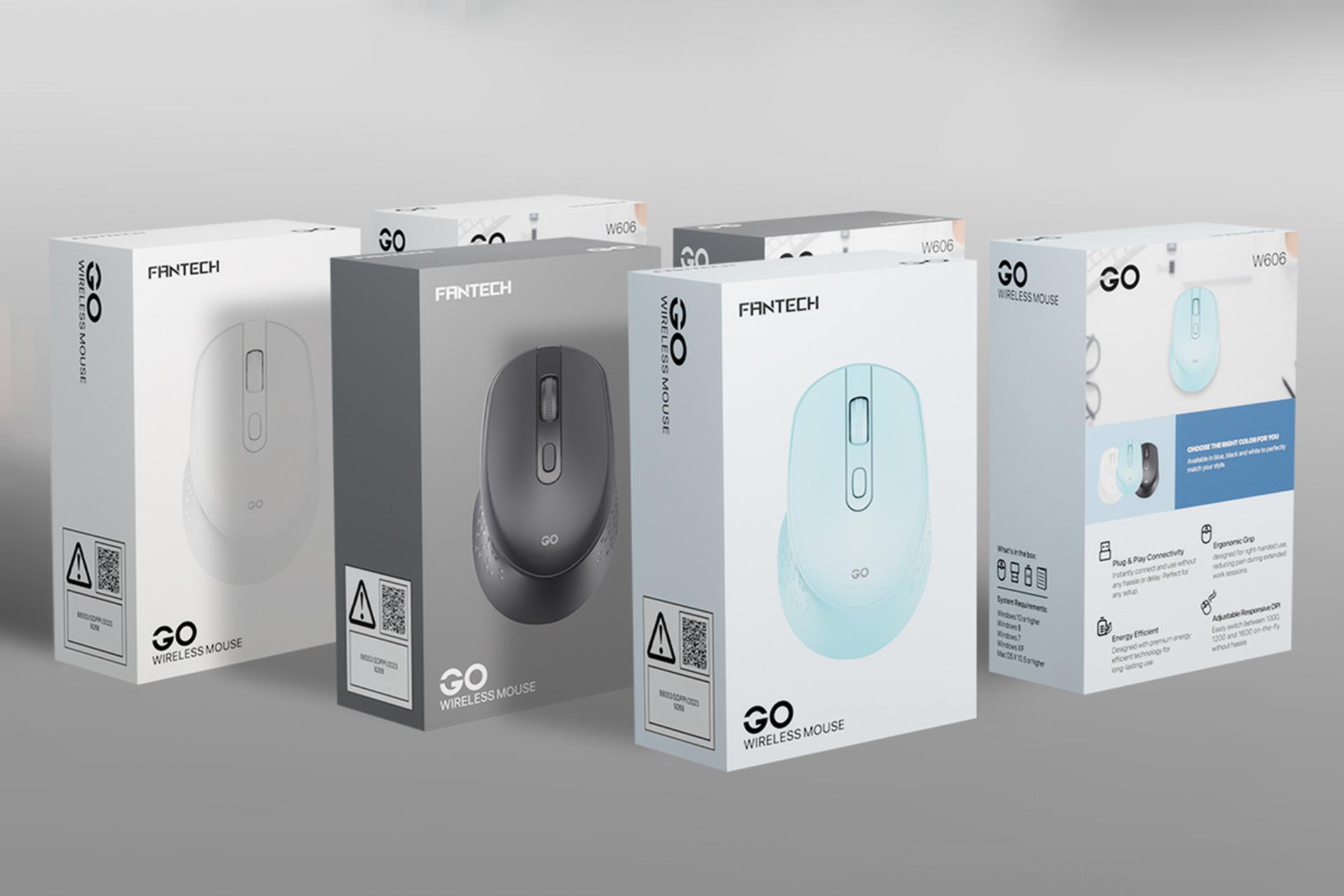 جعبه ماوس فنتک Fantech W606 GO