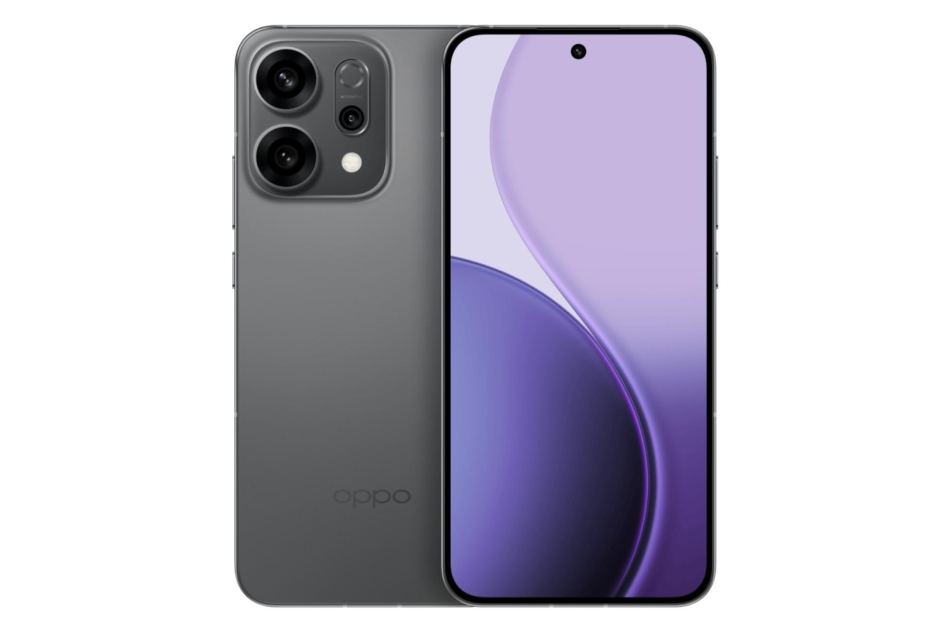 پنل جلو و پشت گوشی موبایل اوپو Oppo Reno14 مشکی