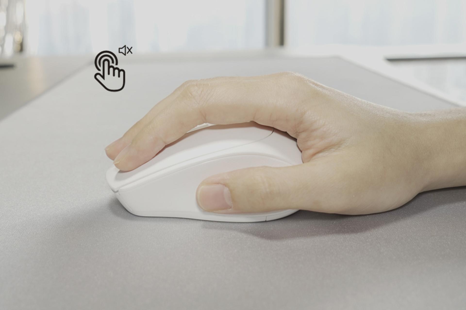 ابعاد ماوس فنتک Fantech W191 GO در دست