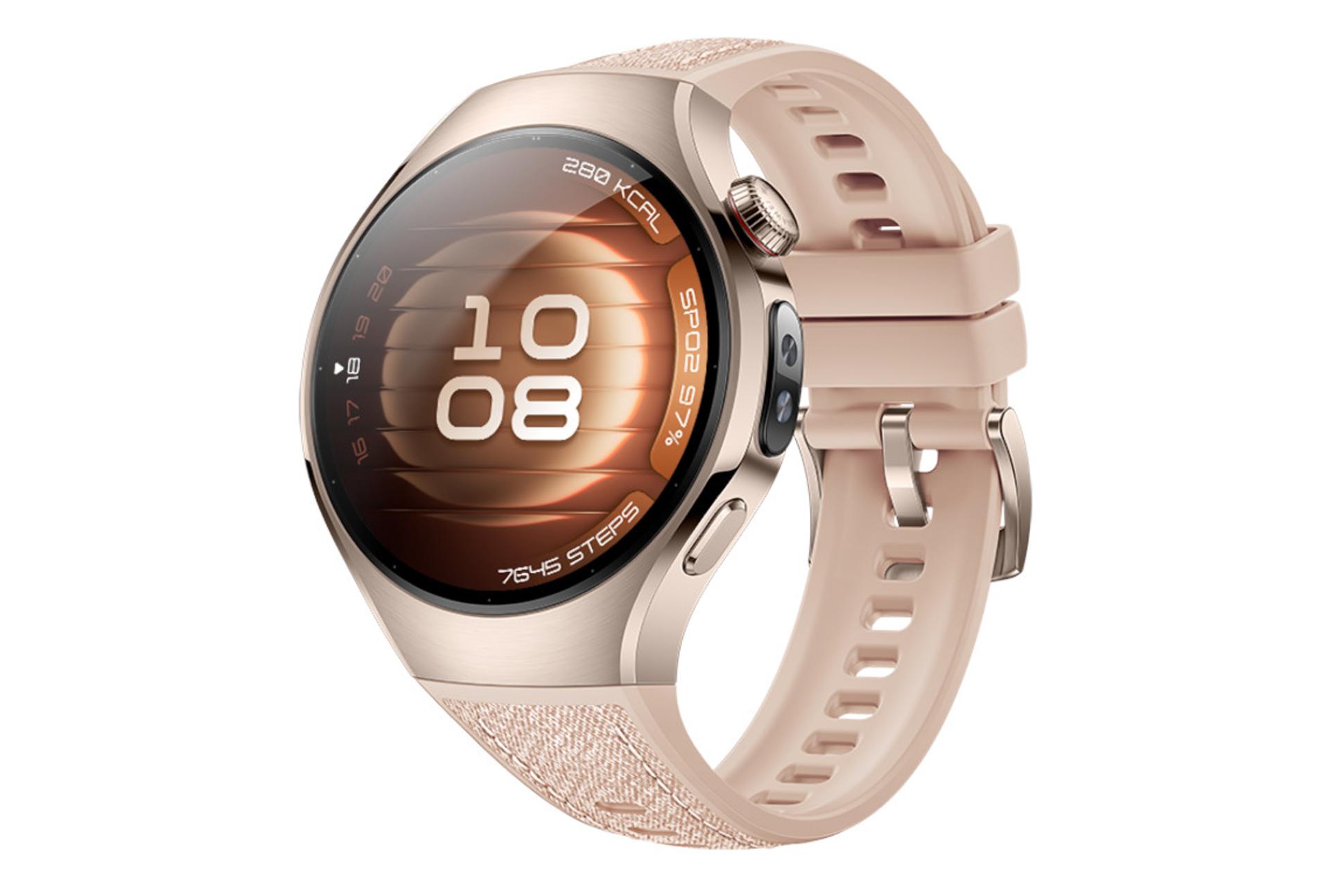 ساعت هوشمند هواوی واچ 5 مدل 42 میلی‌متری بژ / Huawei Watch 5 42mm