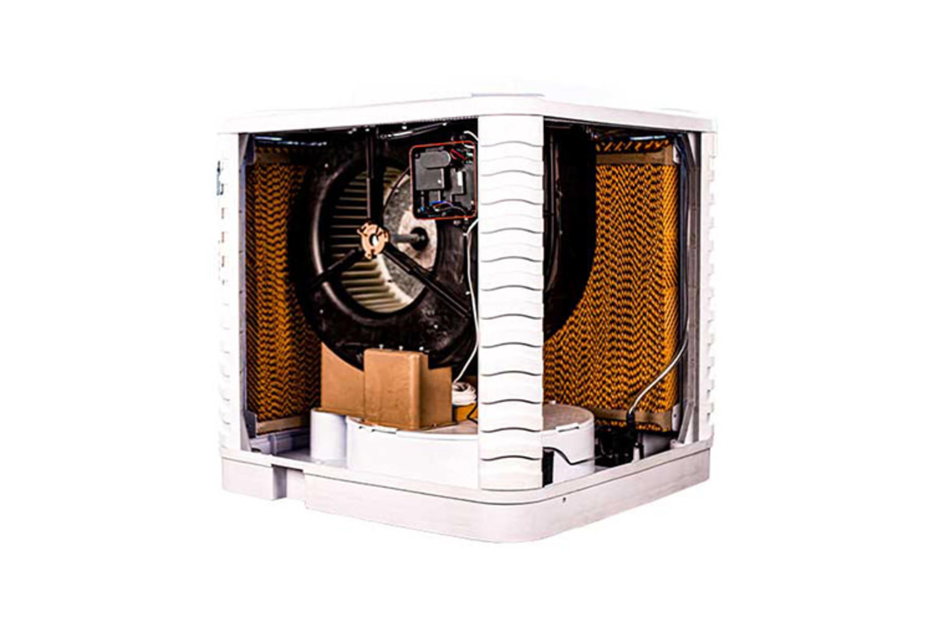 کولر آبی کاوه کویر Kaveh Kavir CS8000UPD نمای داخل
