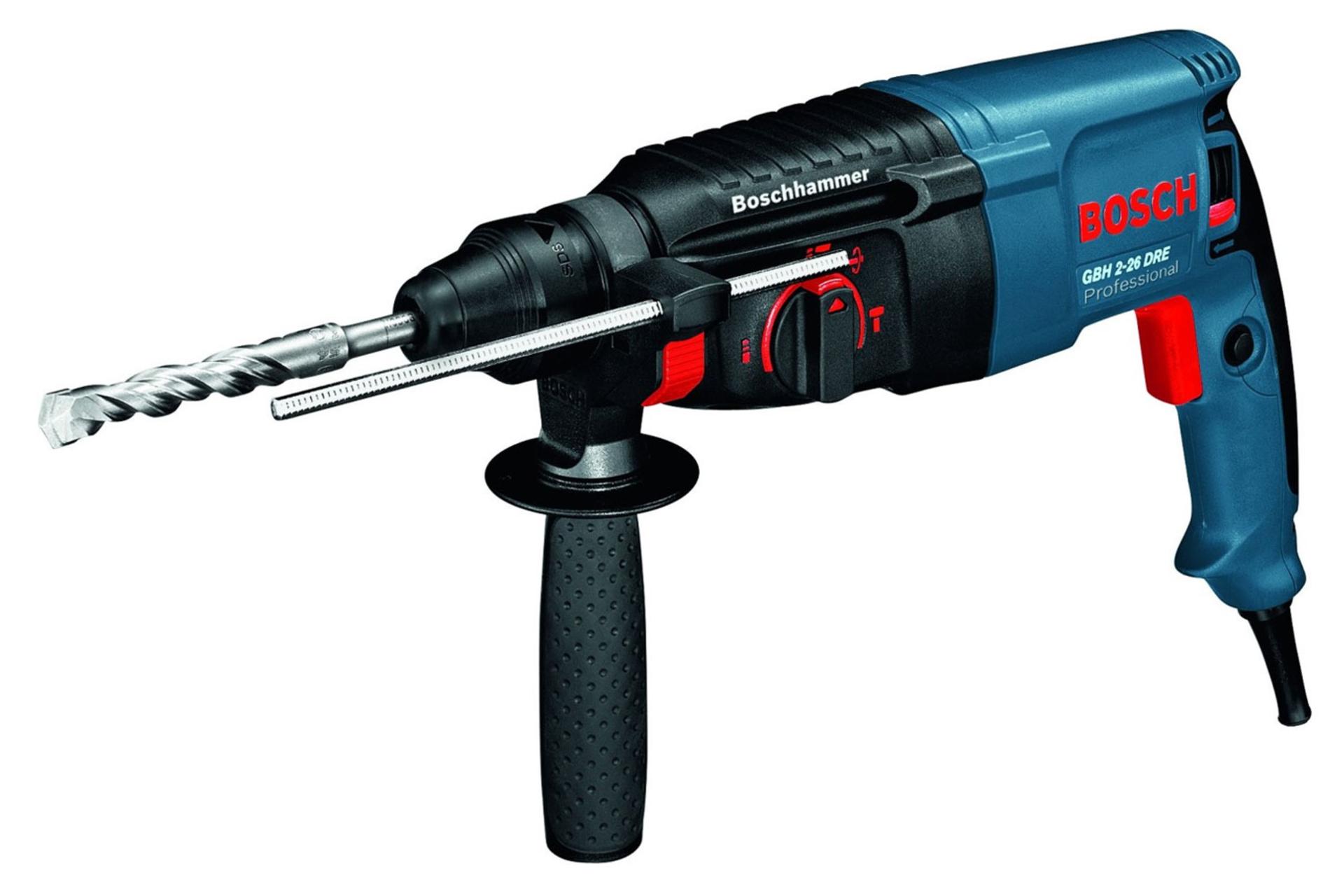 ابعاد و اندازه دریل بتن کن برقی بوش GBH 2-26 DRE