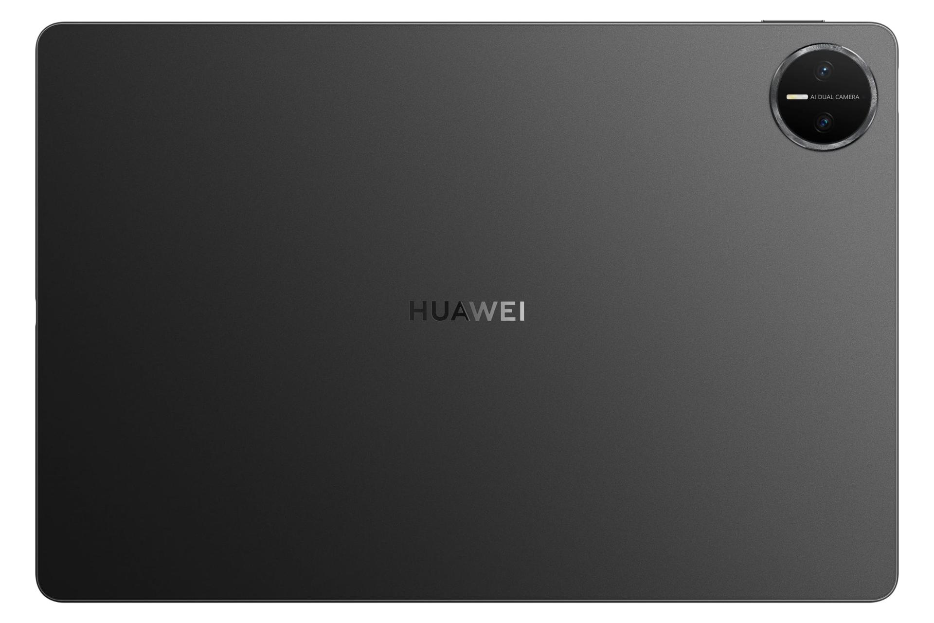نمای پنل پشت تبلت میت پد پرو 12.2 هواوی نسخه 2025 / Huawei MatePad Pro 12.2 2025 با نمایش دوربین و لوگو رنگ مشکی