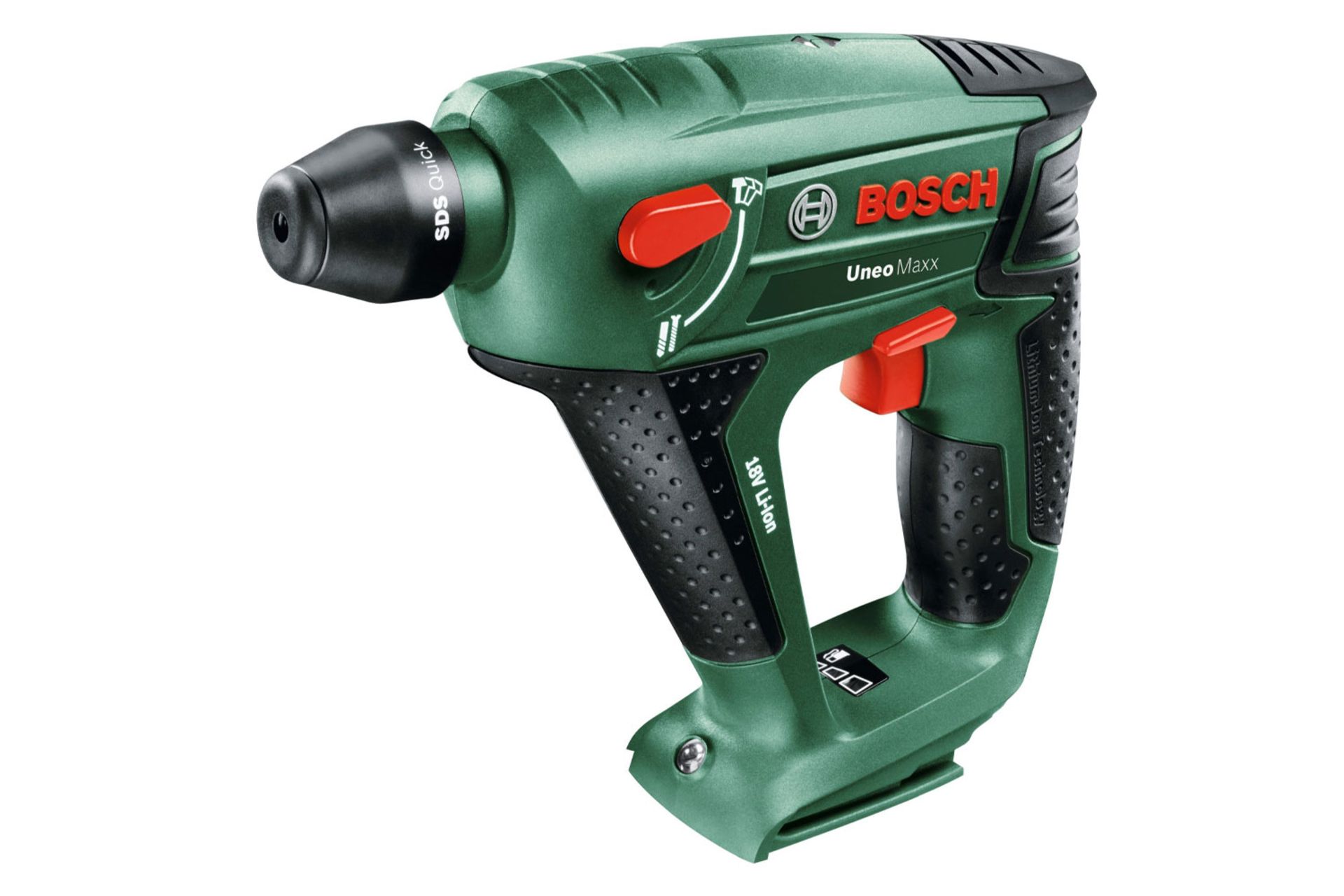 ابعاد و اندازه دریل گیربکسی شارژی بوش UNEO Maxx