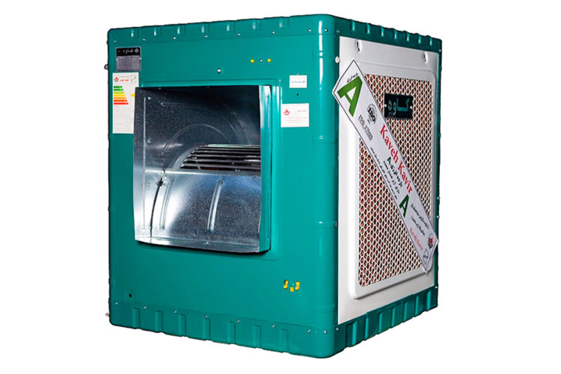 کولر آبی کاوه کویر Kaveh Kavir KA40S Grade A نمای پشت و جانبی