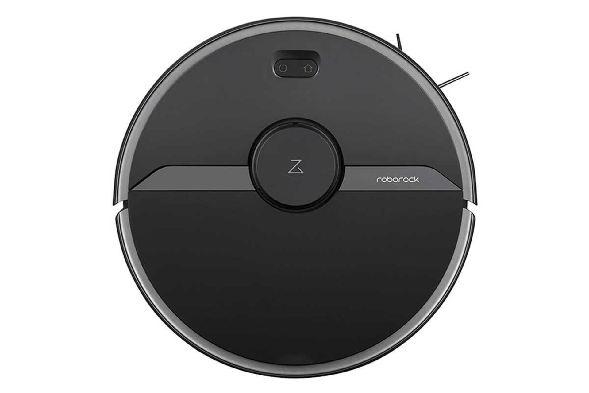 نمای بالای جارو رباتیک روبوراک S6 Pure رنگ مشکی