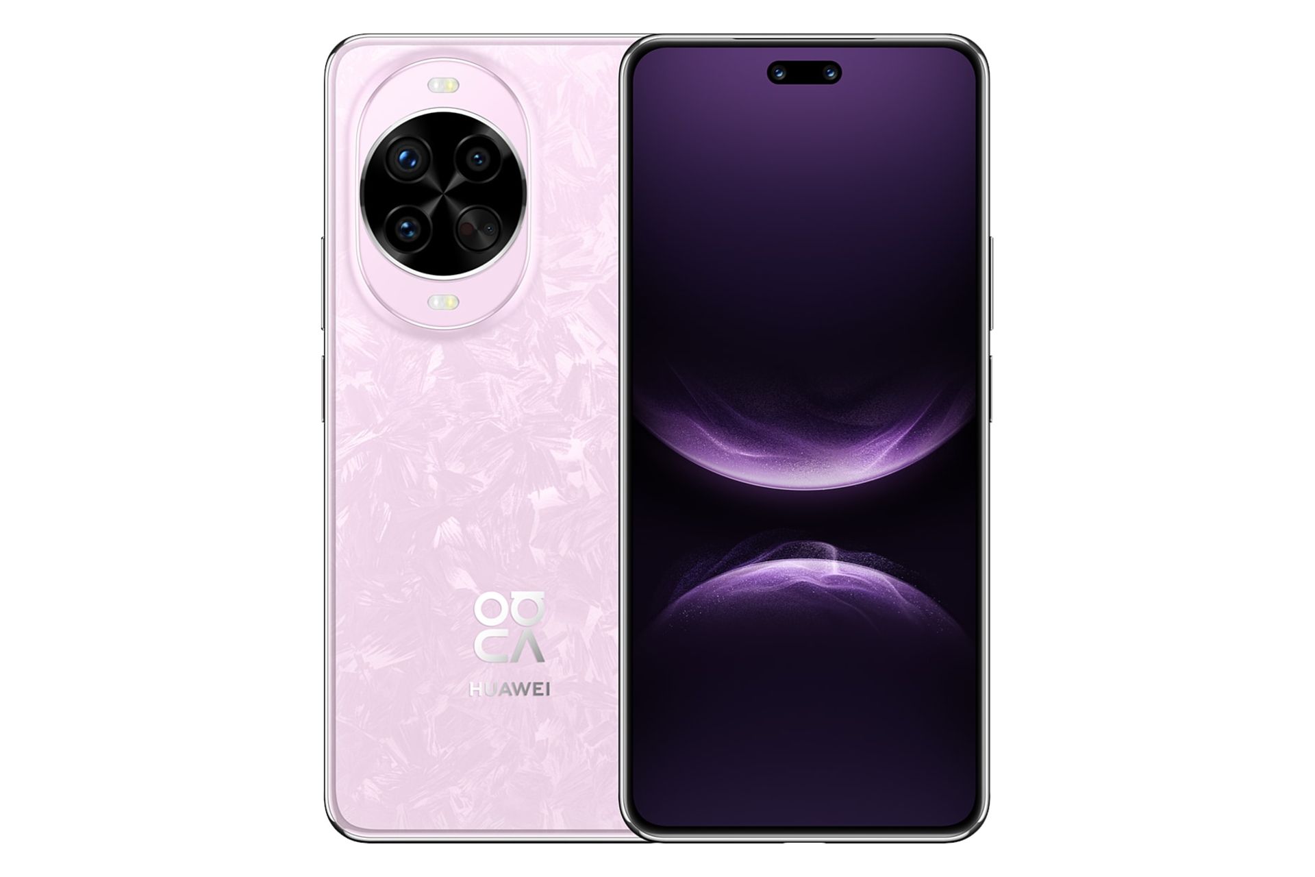 پنل جلو و پشت گوشی موبایل نوا 14 پرو هواوی صورتی روشن / Huawei nova 14 Pro