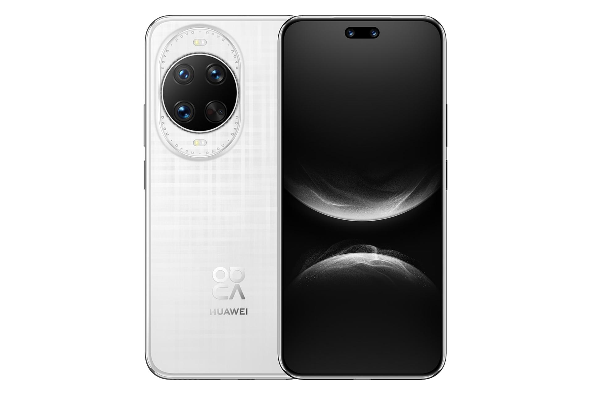 پنل جلو و پشت گوشی موبایل نوا 14 اولترا هواوی سفید / Huawei nova 14 Ultra