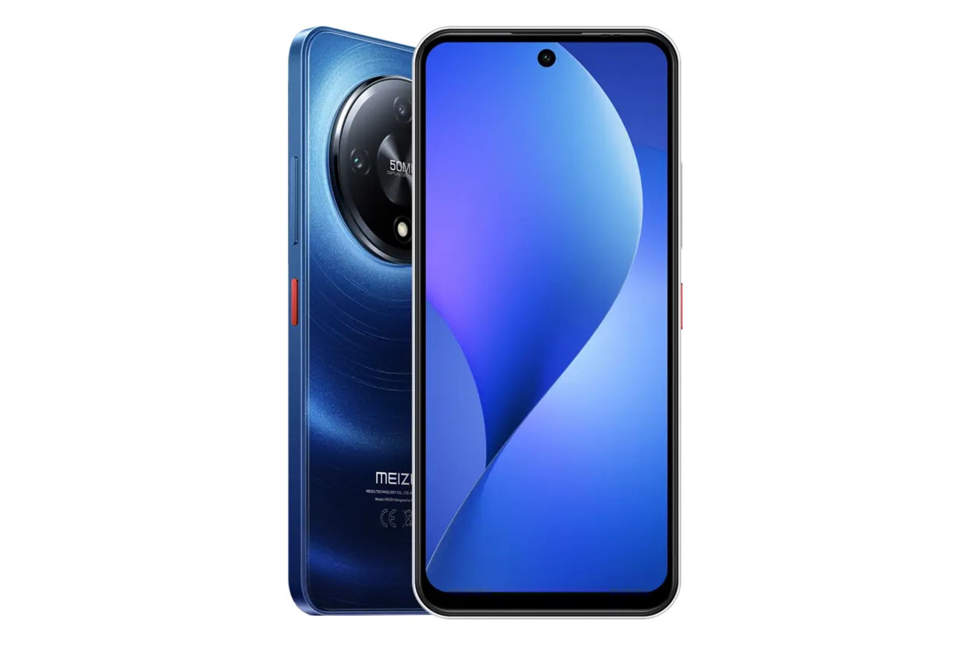پنل جلو و پشت گوشی موبایل میزو Mblu 22 پرو آبی / Meizu Mblu 22 Pro