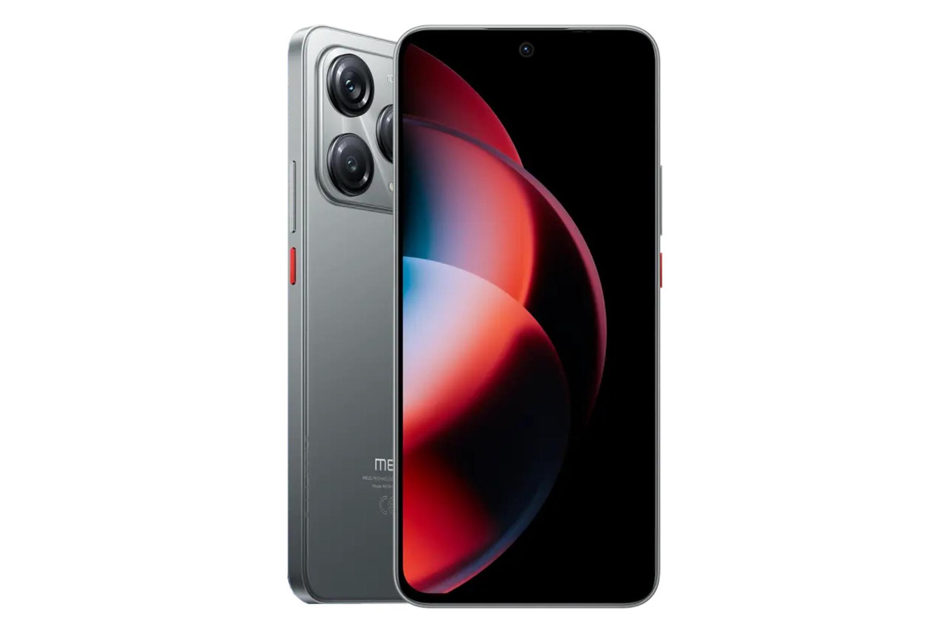 پنل جلو و پشت گوشی موبایل میزو Meizu Note 22 4G خاکستری