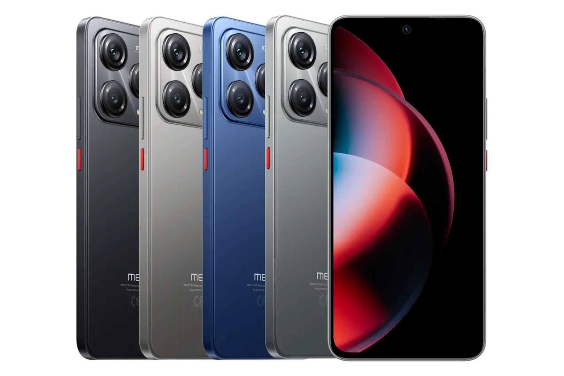 گوشی موبایل میزو Meizu Note 22 4G در رنگ های مختلف