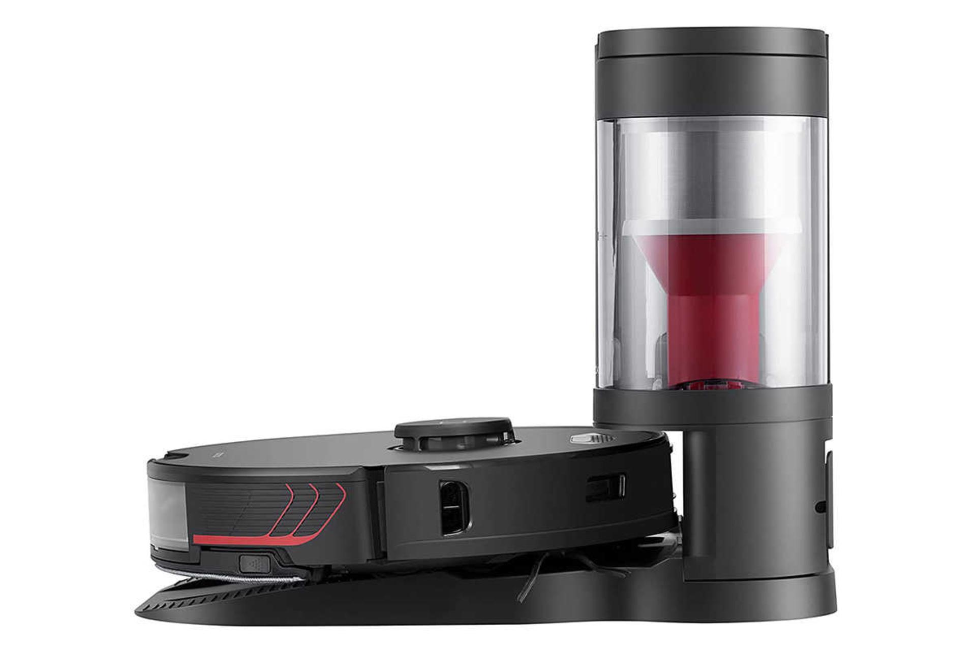 نمای کناری جارو رباتیک روبوراک S7 MaxV Plus