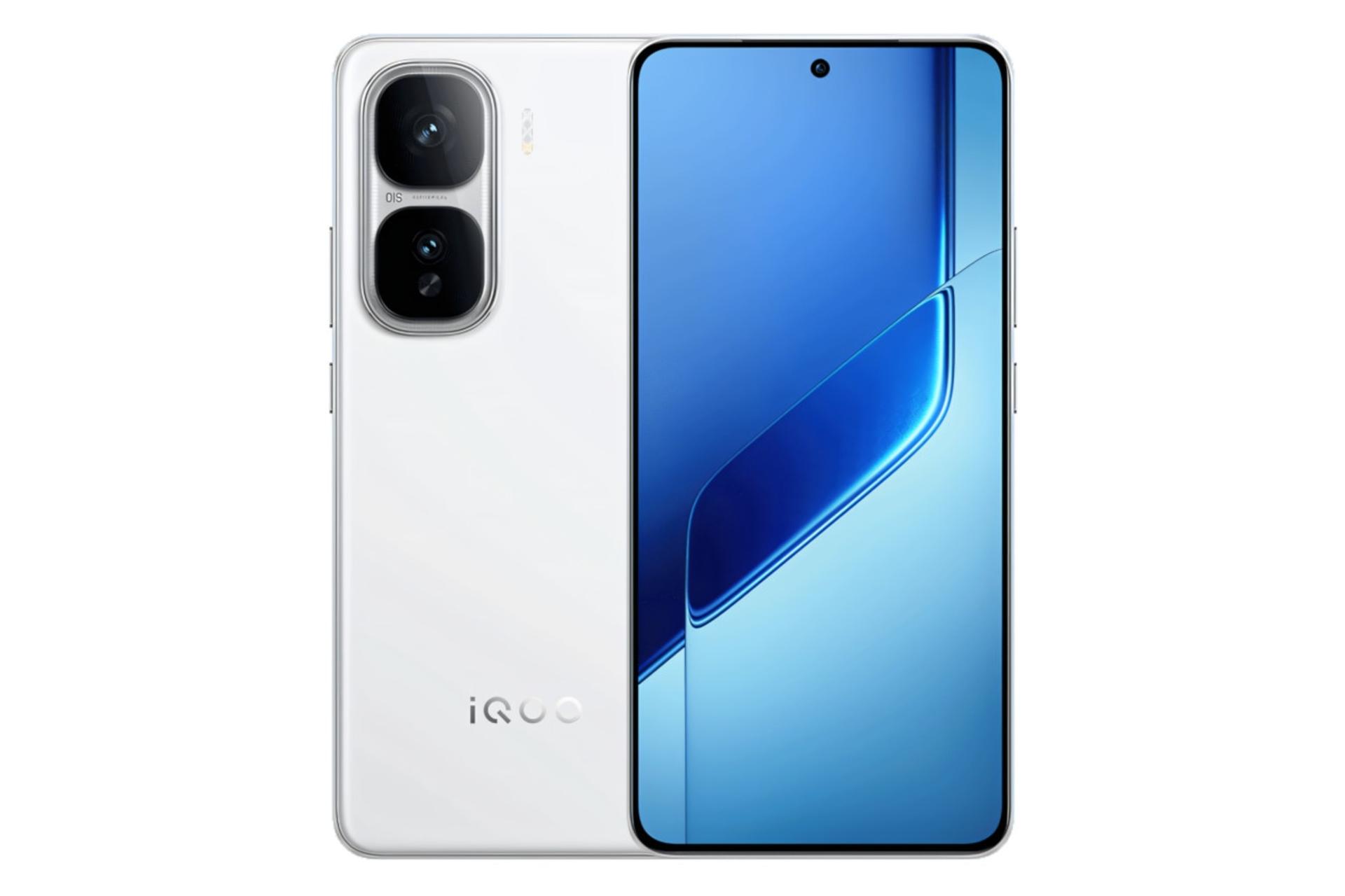 پنل جلو و پشت گوشی موبایل iQOO Neo10 پرو پلاس ویوو نسخه چین سفید / vivo iQOO Neo10 Pro Plus China