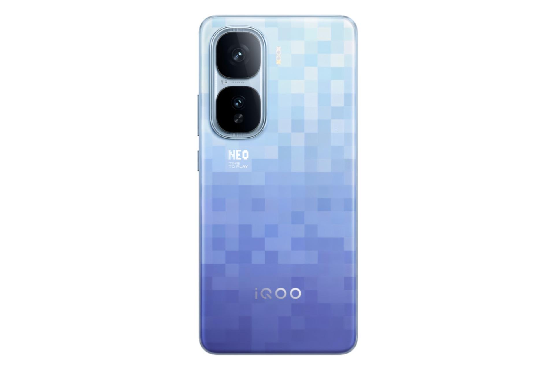 پنل پشت و چینش دوربین گوشی موبایل iQOO Neo10 پرو پلاس ویوو نسخه چین آبی / vivo iQOO Neo10 Pro Plus China